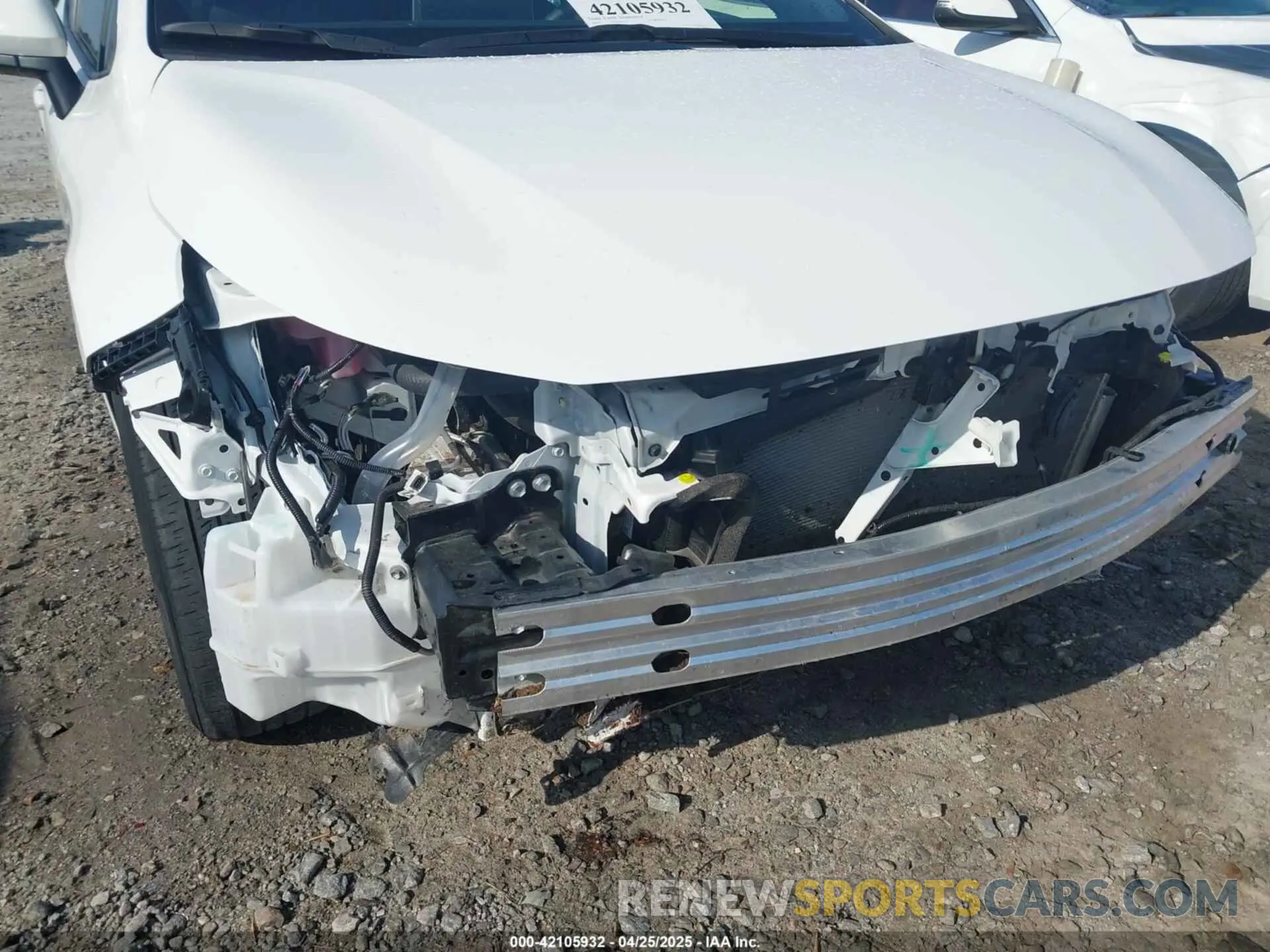 19 fotografías del automóvil dañado JTND4MBEXR3218573 TOYOTA COROLLA 2024