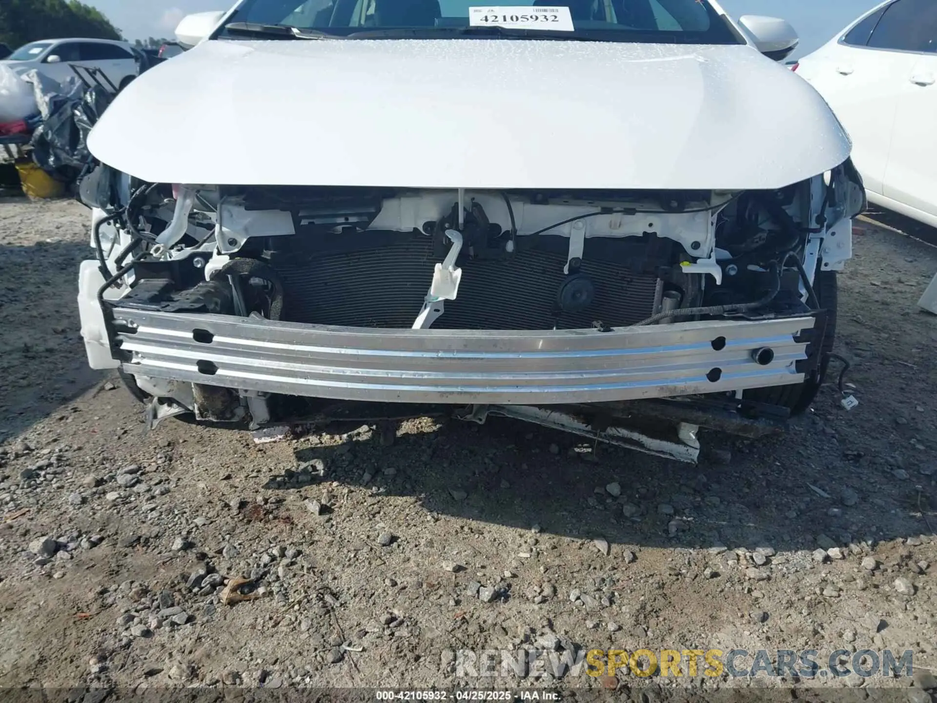 6 fotografías del automóvil dañado JTND4MBEXR3218573 TOYOTA COROLLA 2024