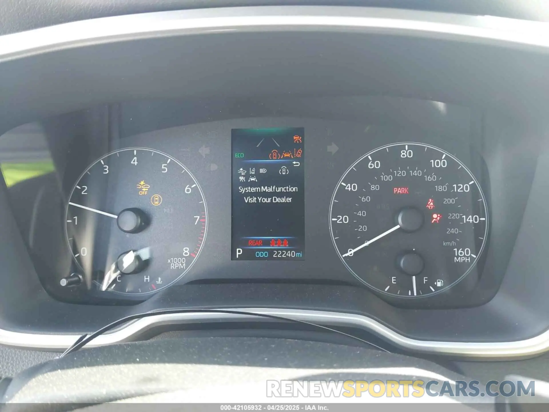 7 fotografías del automóvil dañado JTND4MBEXR3218573 TOYOTA COROLLA 2024