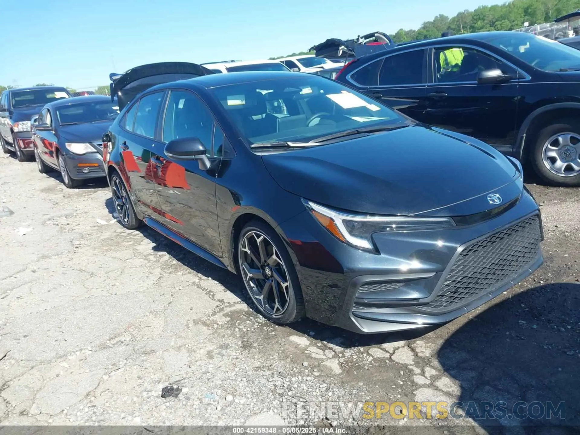 1 fotografías del automóvil dañado 5YFB4MCE0SP223353 TOYOTA COROLLA 2025