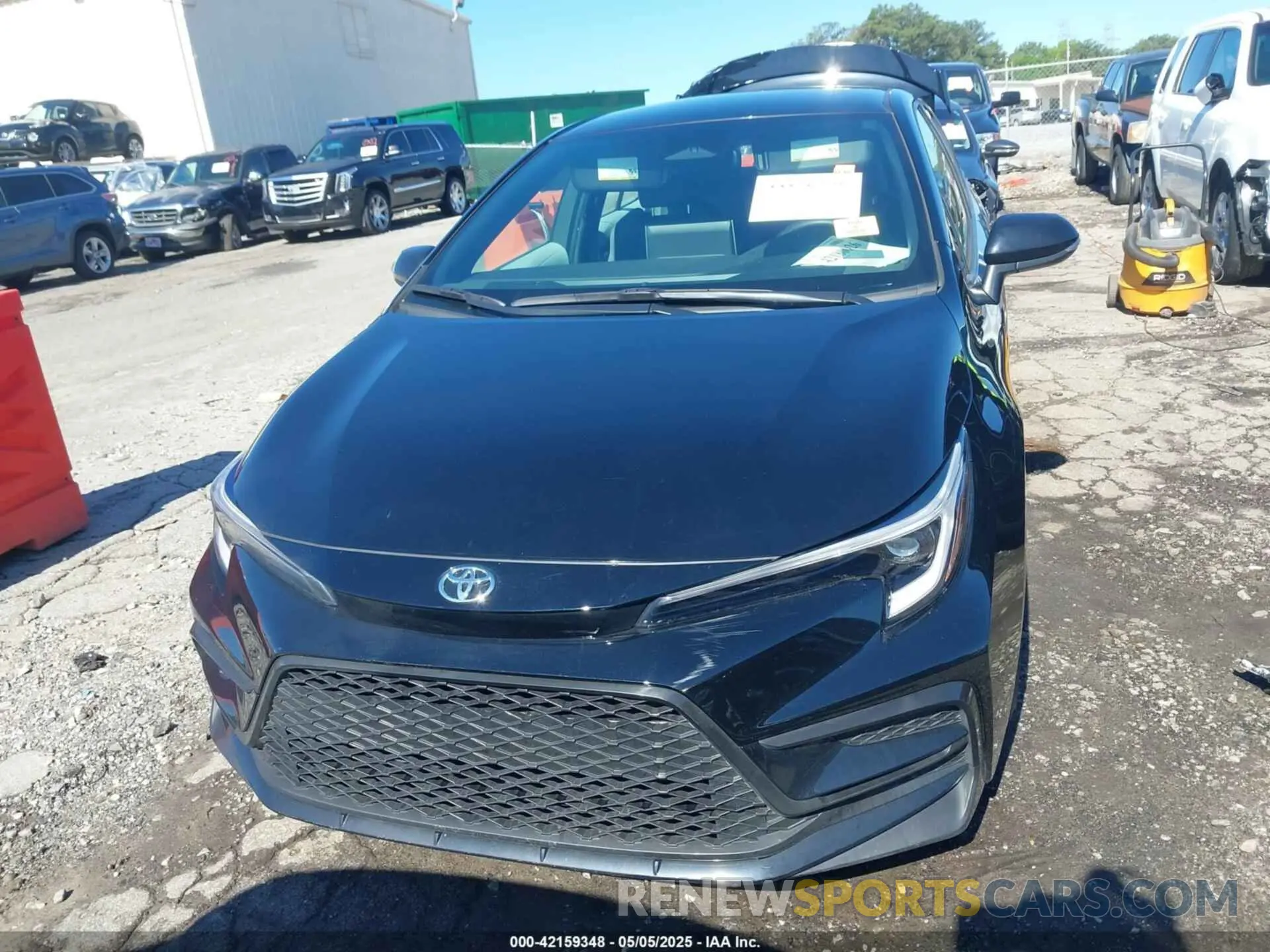 12 fotografías del automóvil dañado 5YFB4MCE0SP223353 TOYOTA COROLLA 2025