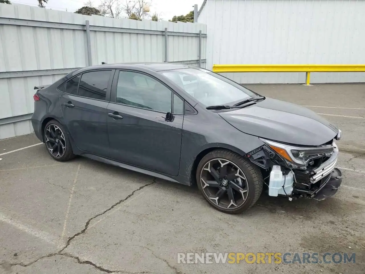 4 fotografías del automóvil dañado 5YFB4MCE2SP225976 TOYOTA COROLLA 2025
