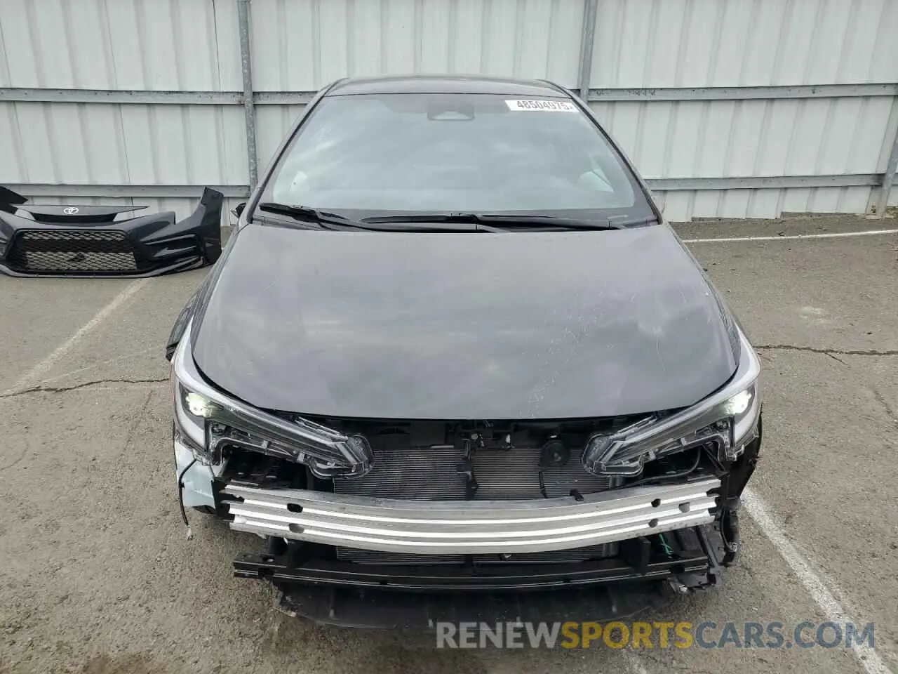5 fotografías del automóvil dañado 5YFB4MCE2SP225976 TOYOTA COROLLA 2025