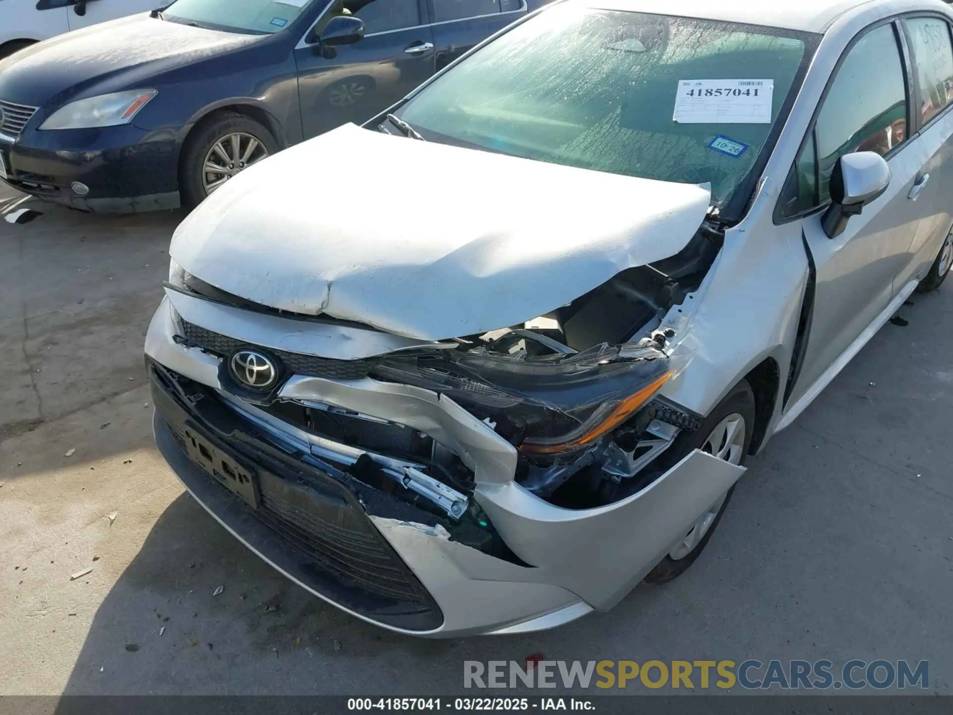 6 fotografías del automóvil dañado 5YFB4MDE0SP235047 TOYOTA COROLLA 2025