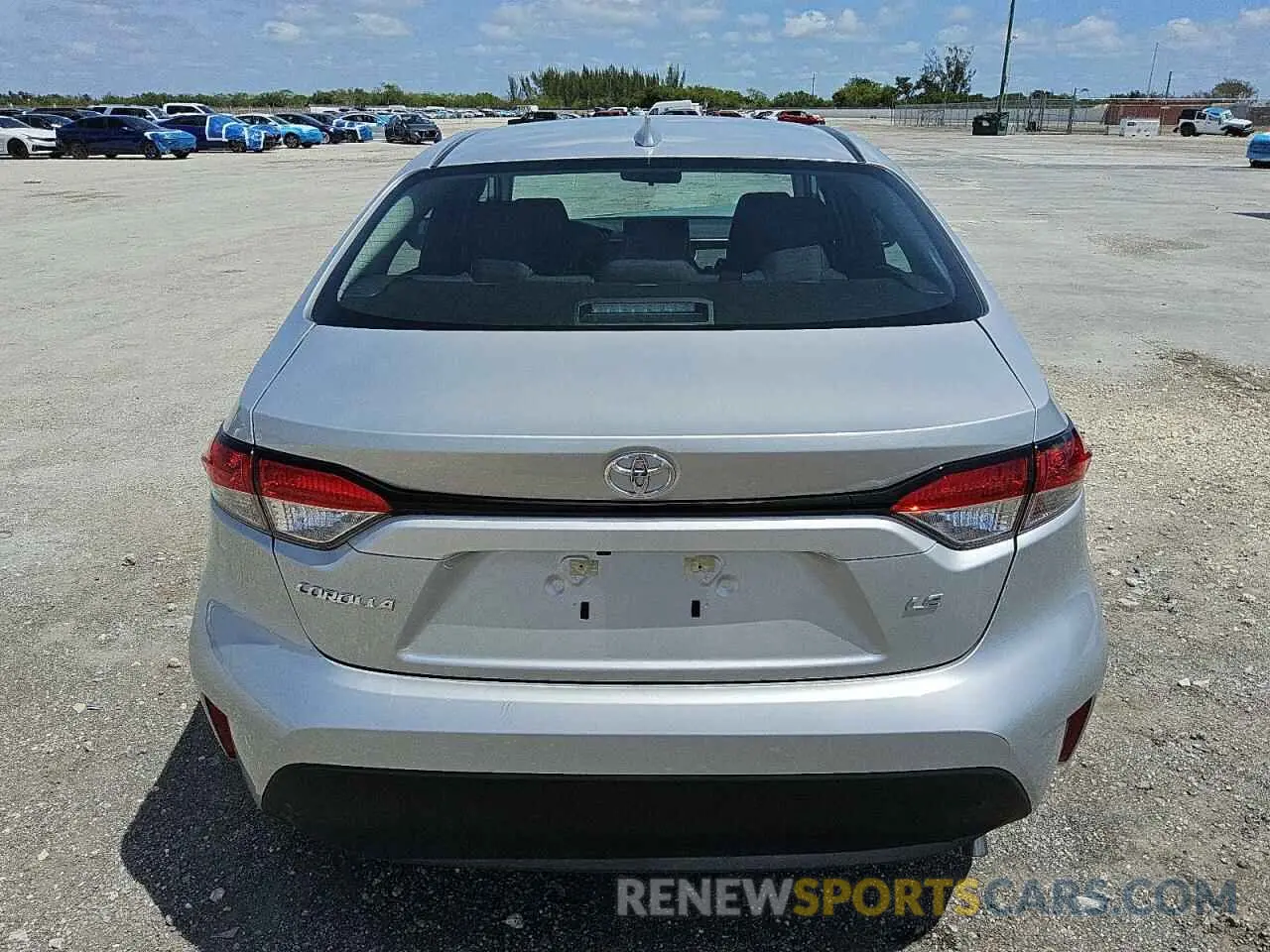 6 fotografías del automóvil dañado 5YFB4MDE0SP237073 TOYOTA COROLLA 2025