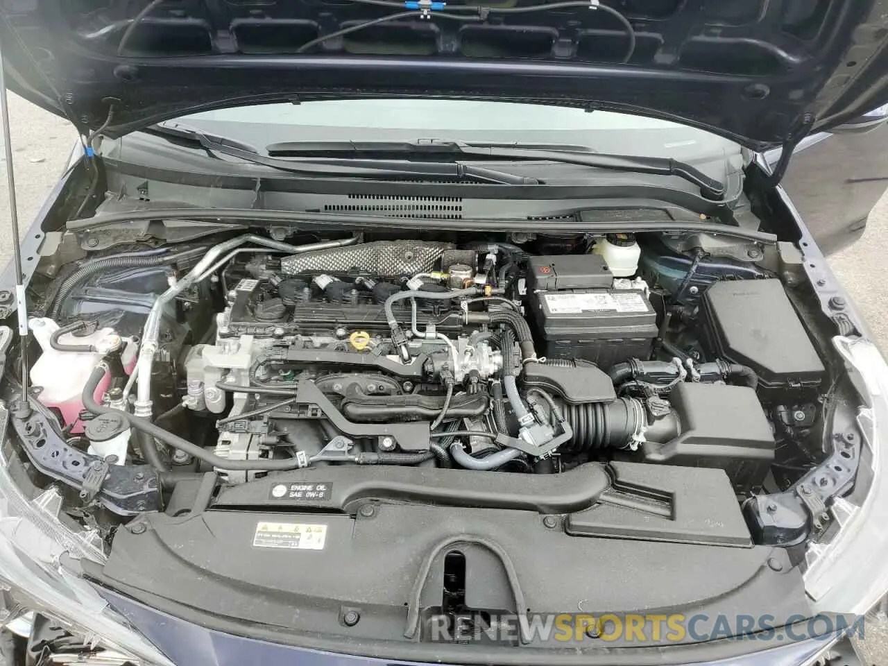 11 fotografías del automóvil dañado 5YFB4MDE0SP237087 TOYOTA COROLLA 2025