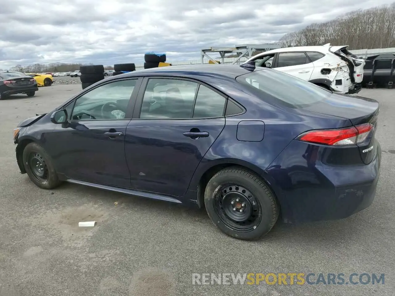 2 fotografías del automóvil dañado 5YFB4MDE0SP237087 TOYOTA COROLLA 2025