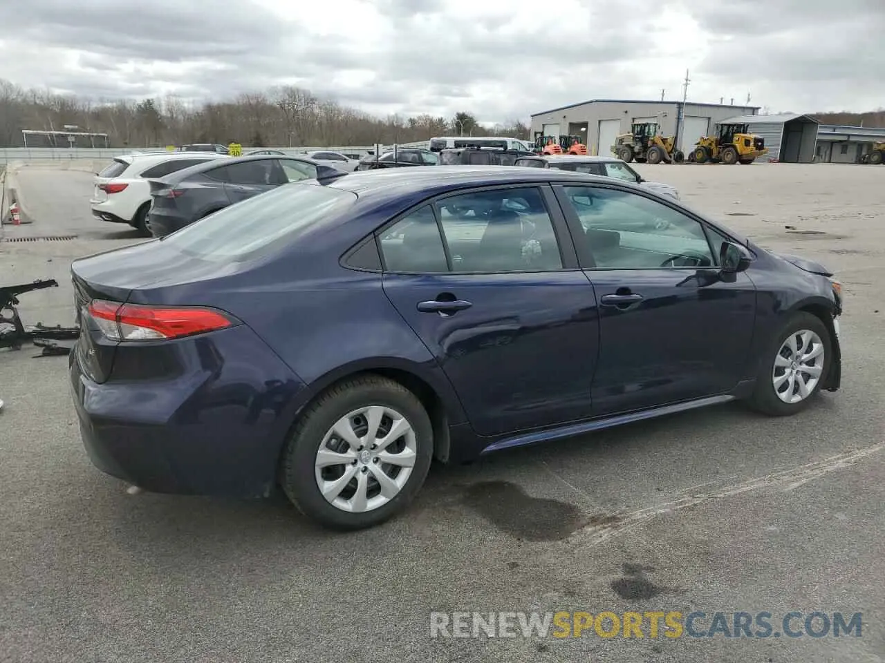3 fotografías del automóvil dañado 5YFB4MDE0SP237087 TOYOTA COROLLA 2025