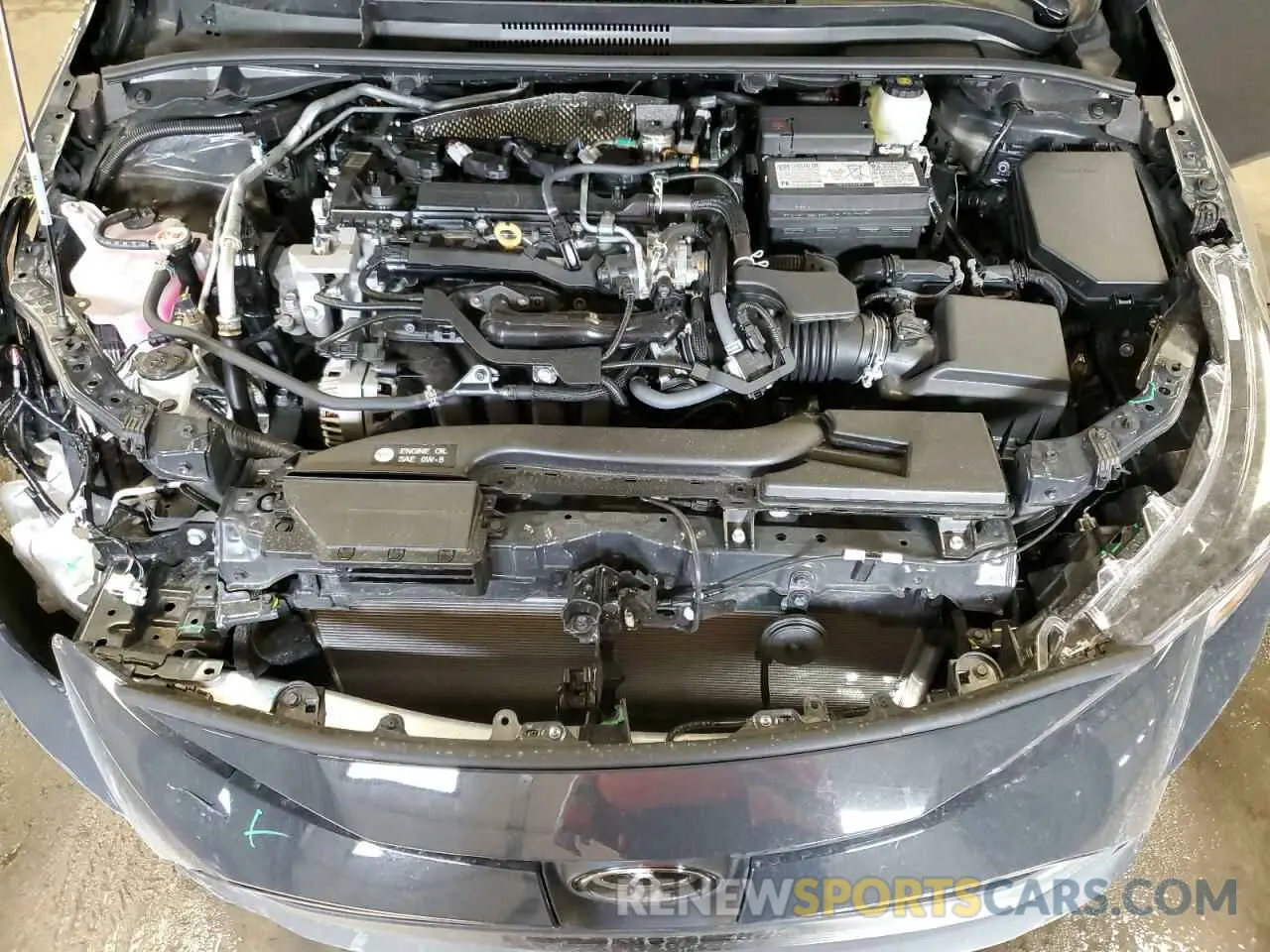 11 fotografías del automóvil dañado 5YFB4MDE0SP245769 TOYOTA COROLLA 2025