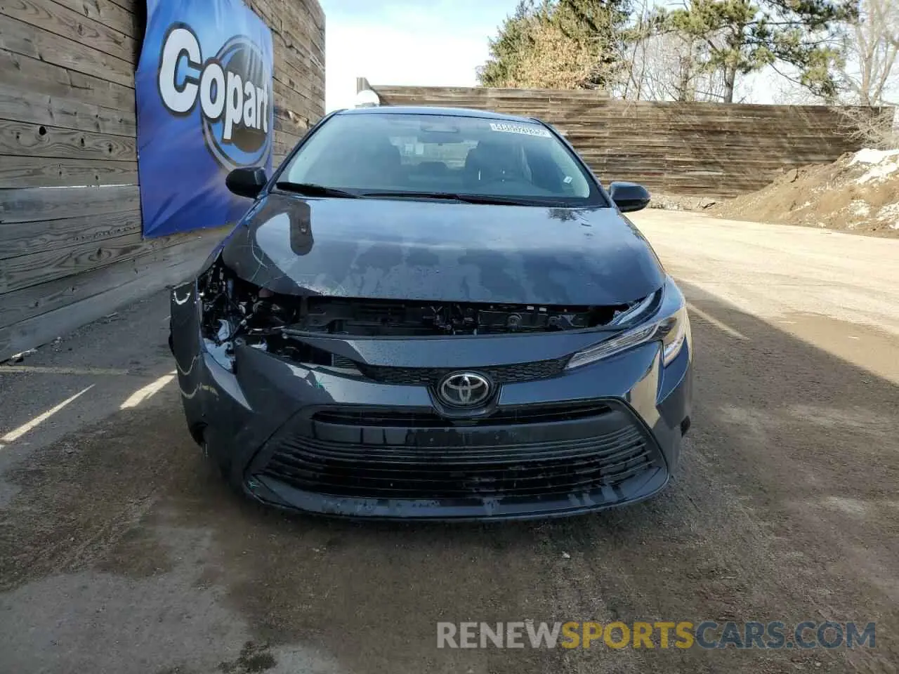 5 fotografías del automóvil dañado 5YFB4MDE0SP245769 TOYOTA COROLLA 2025