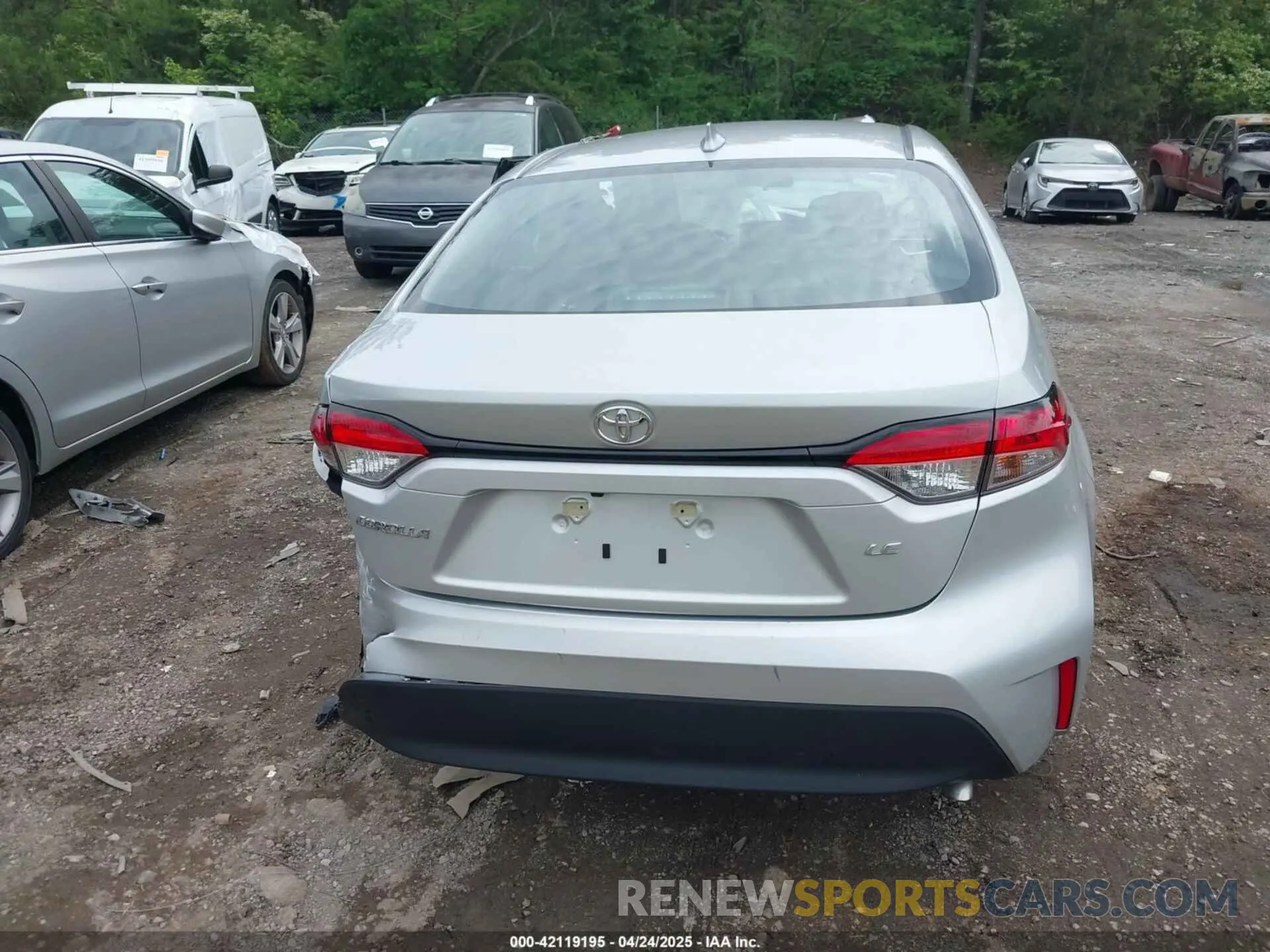15 fotografías del automóvil dañado 5YFB4MDE0SP259512 TOYOTA COROLLA 2025