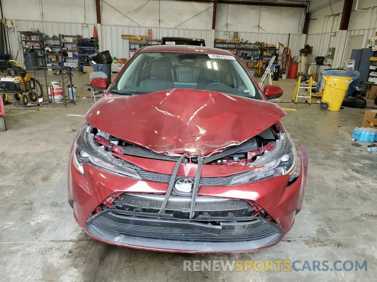 5 fotografías del automóvil dañado 5YFB4MDE0SP269005 TOYOTA COROLLA 2025