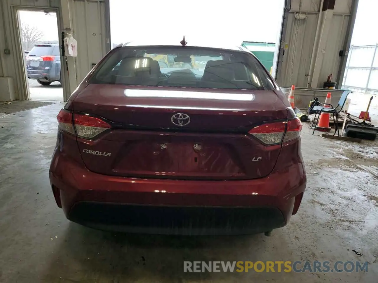 6 fotografías del automóvil dañado 5YFB4MDE0SP269005 TOYOTA COROLLA 2025