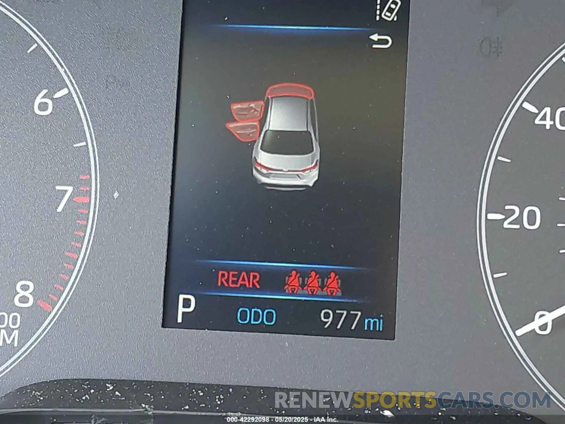 13 fotografías del automóvil dañado 5YFB4MDE0SP276035 TOYOTA COROLLA 2025