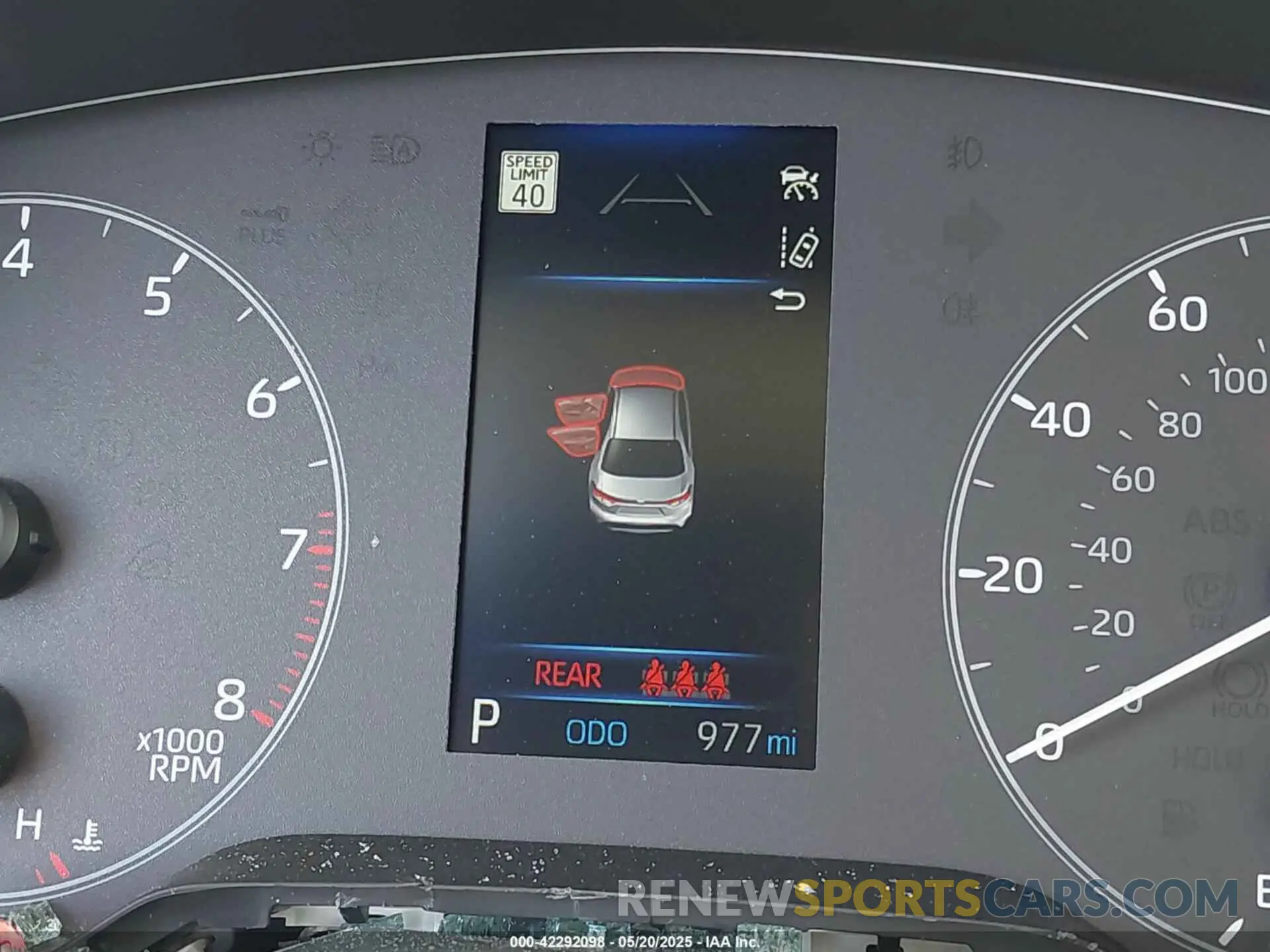 6 fotografías del automóvil dañado 5YFB4MDE0SP276035 TOYOTA COROLLA 2025