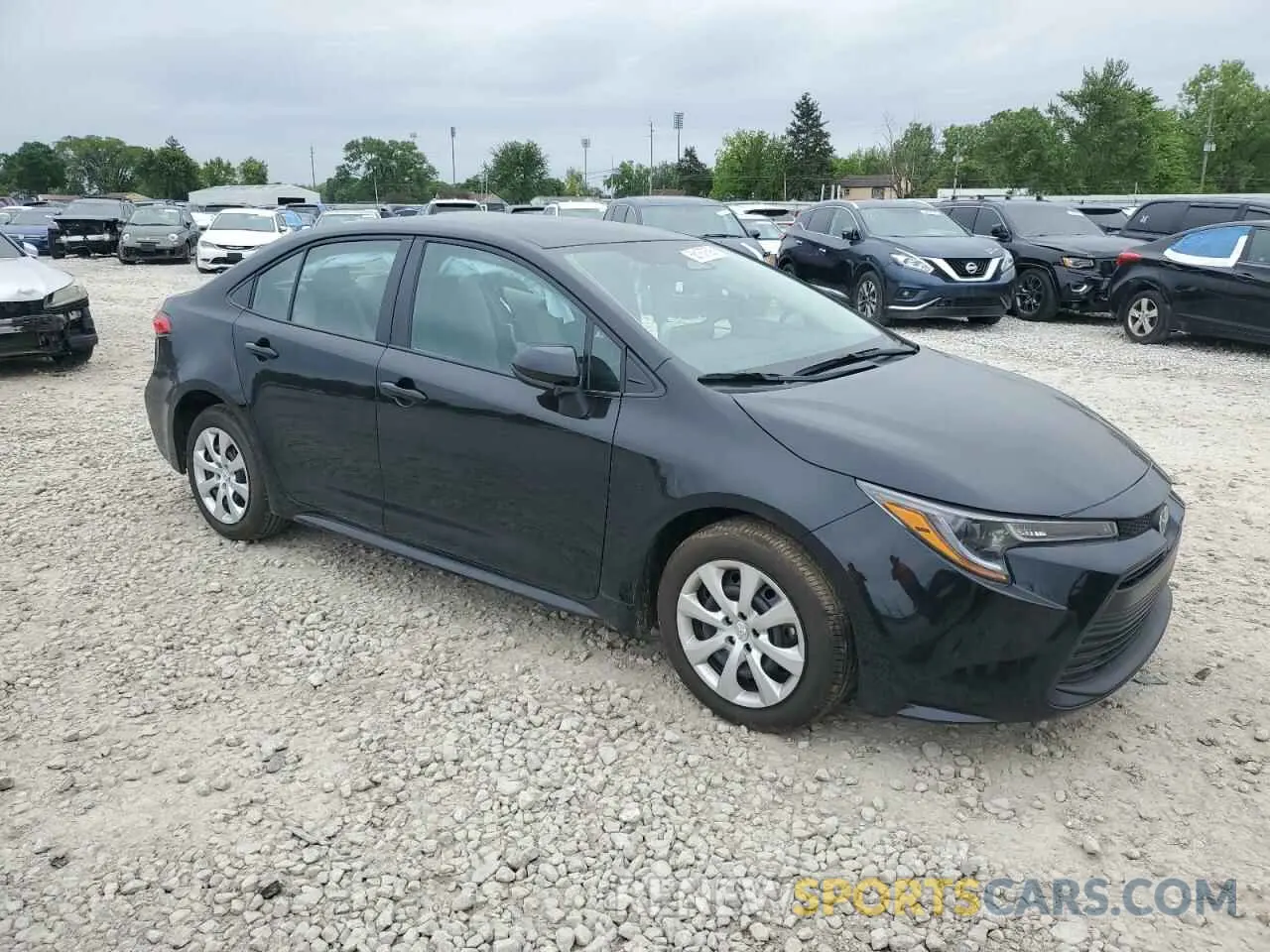 4 fotografías del automóvil dañado 5YFB4MDE0SP292722 TOYOTA COROLLA 2025