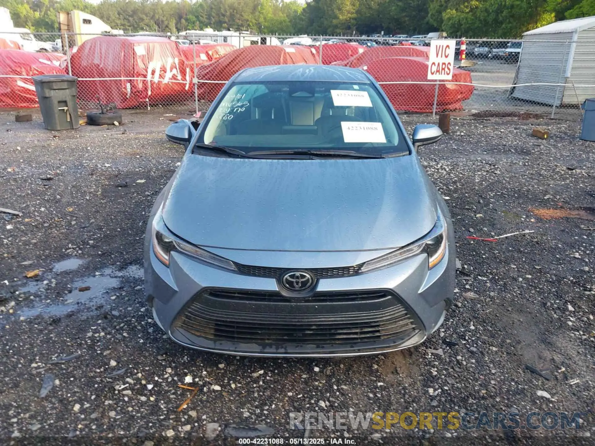 13 fotografías del automóvil dañado 5YFB4MDE1SP240659 TOYOTA COROLLA 2025