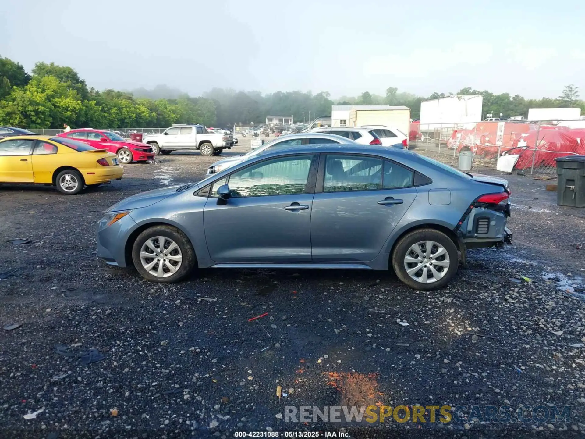 15 fotografías del automóvil dañado 5YFB4MDE1SP240659 TOYOTA COROLLA 2025