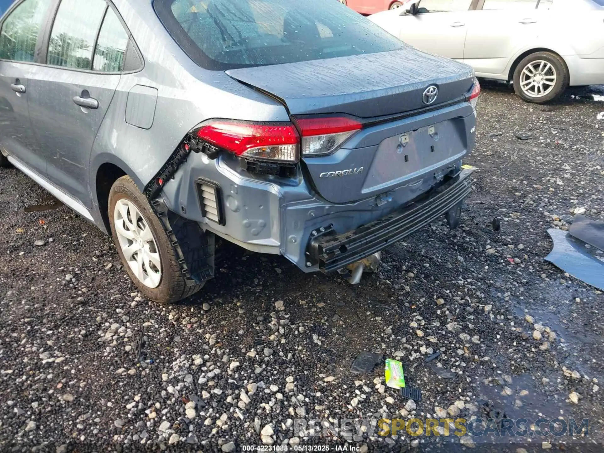 6 fotografías del automóvil dañado 5YFB4MDE1SP240659 TOYOTA COROLLA 2025
