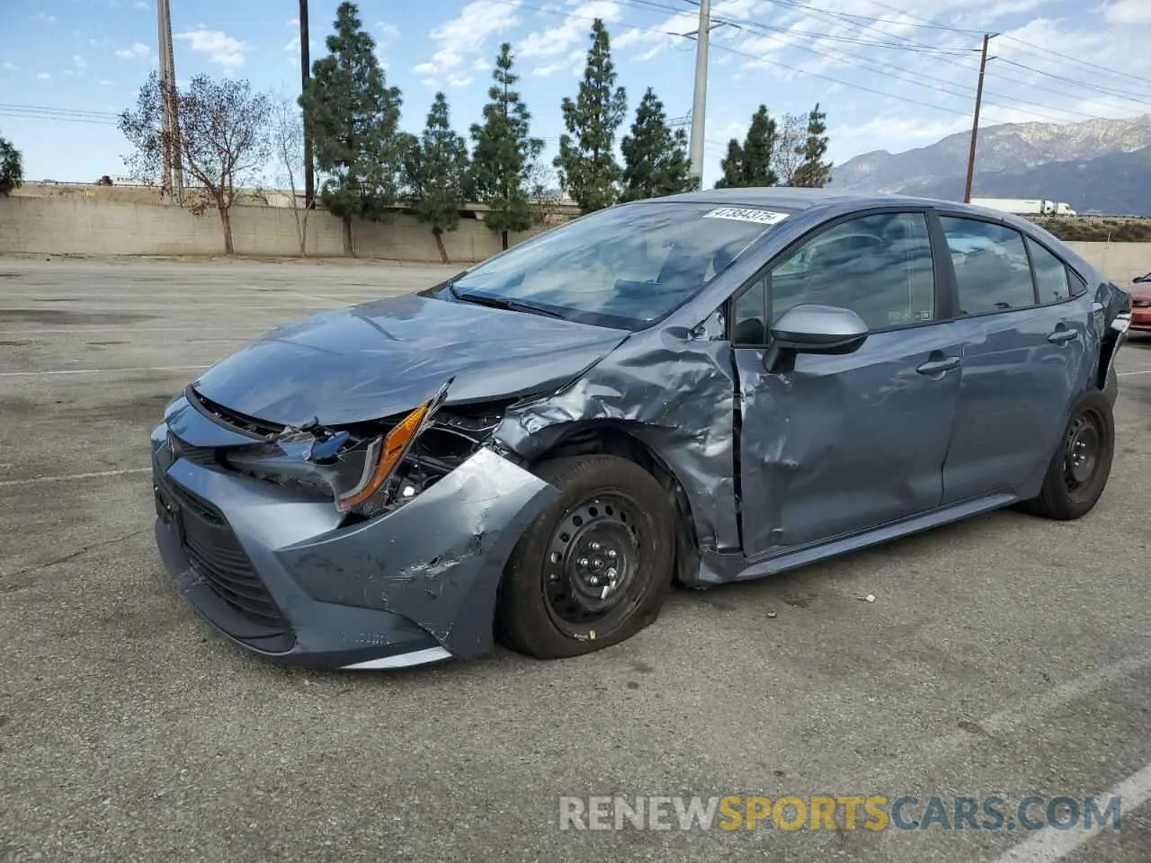1 fotografías del automóvil dañado 5YFB4MDE1SP241245 TOYOTA COROLLA 2025