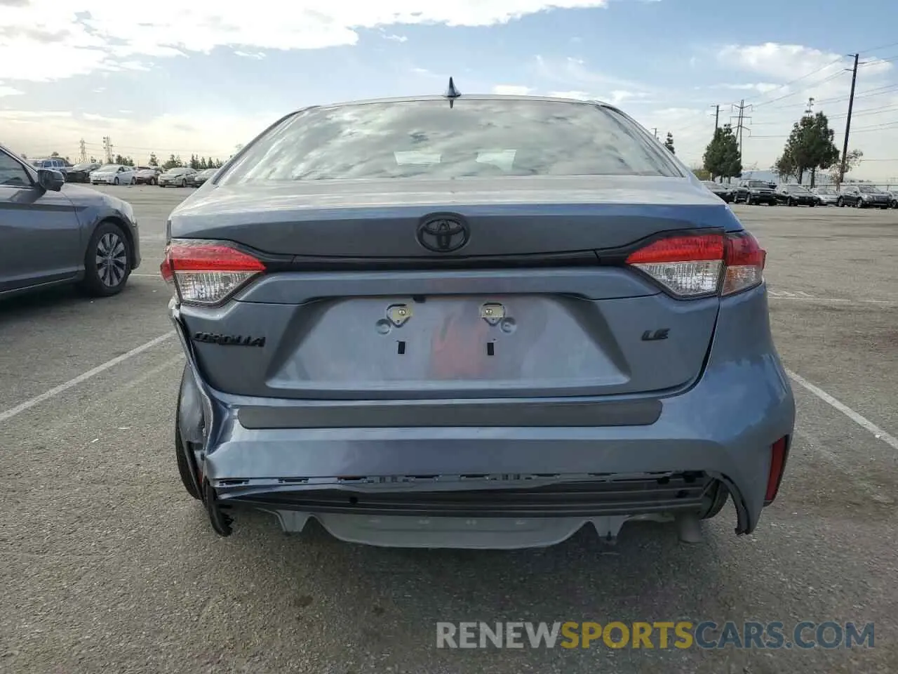 6 fotografías del automóvil dañado 5YFB4MDE1SP241245 TOYOTA COROLLA 2025