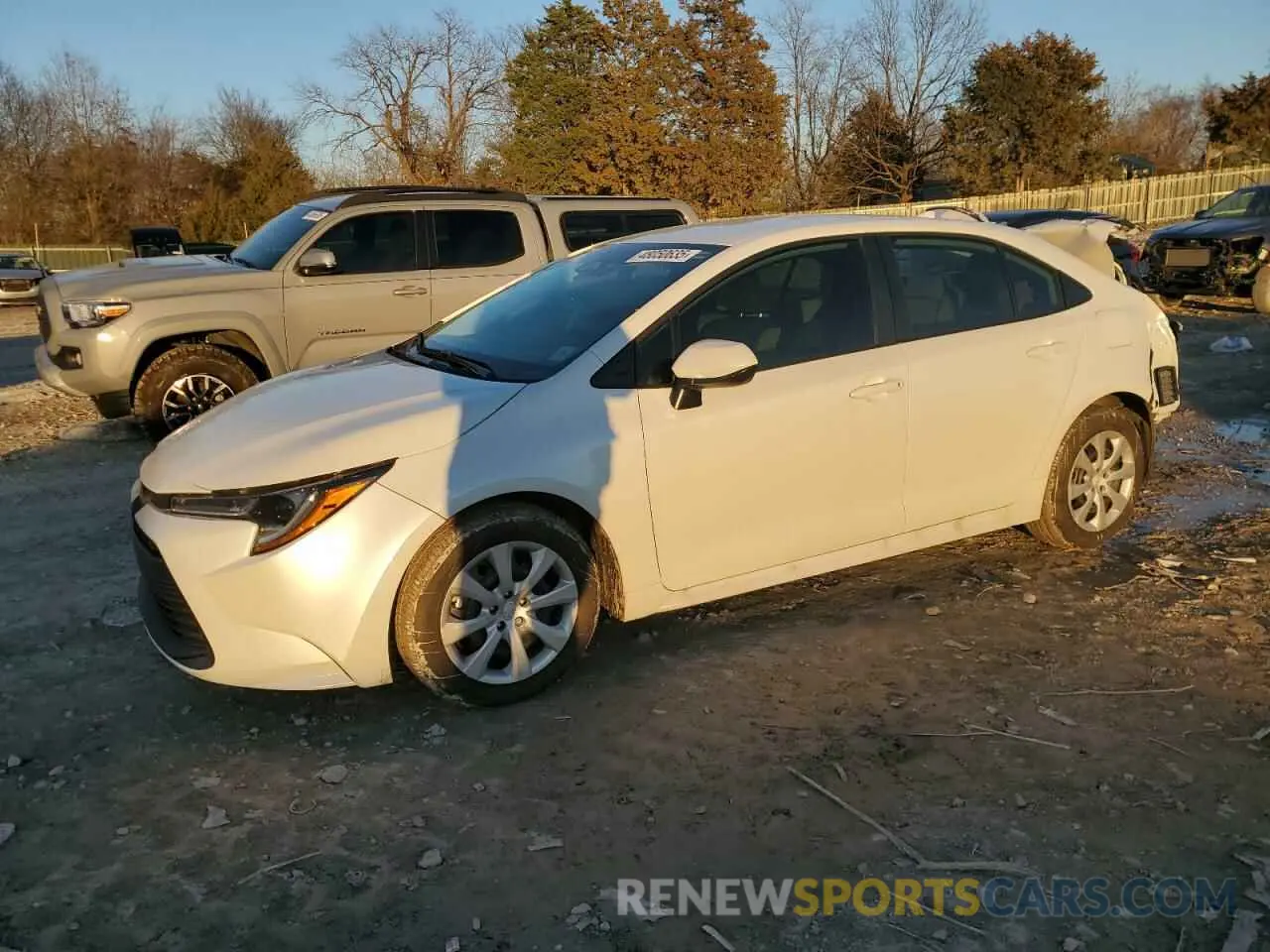 1 fotografías del automóvil dañado 5YFB4MDE1SP249667 TOYOTA COROLLA 2025