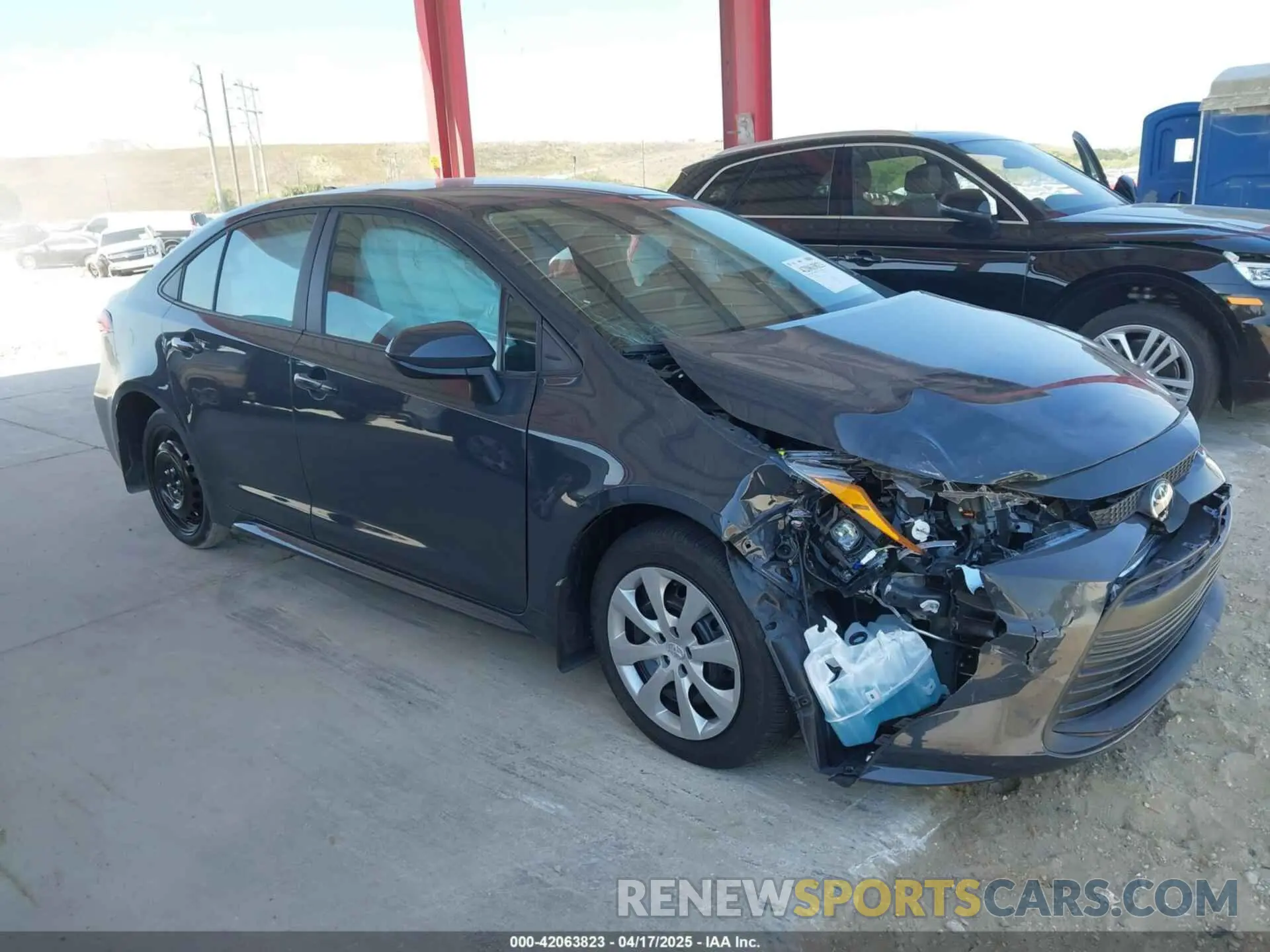 14 fotografías del automóvil dañado 5YFB4MDE1SP269904 TOYOTA COROLLA 2025
