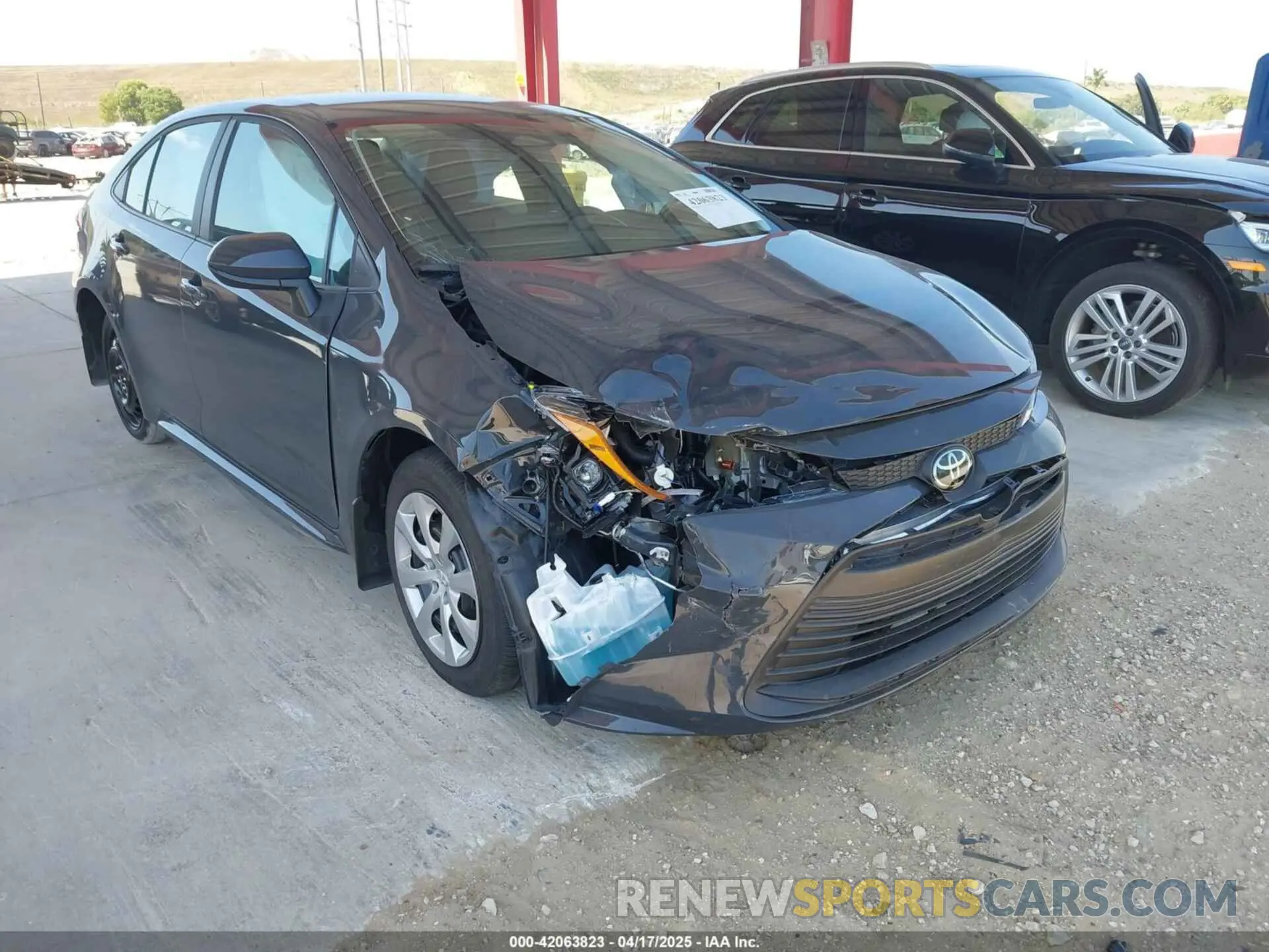 6 fotografías del automóvil dañado 5YFB4MDE1SP269904 TOYOTA COROLLA 2025