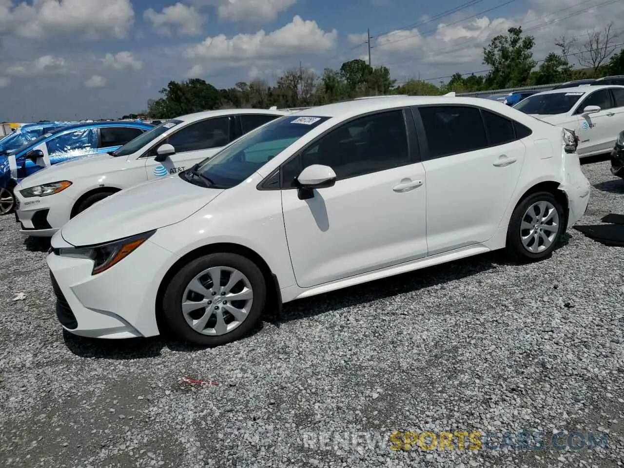 1 fotografías del automóvil dañado 5YFB4MDE1SP274648 TOYOTA COROLLA 2025