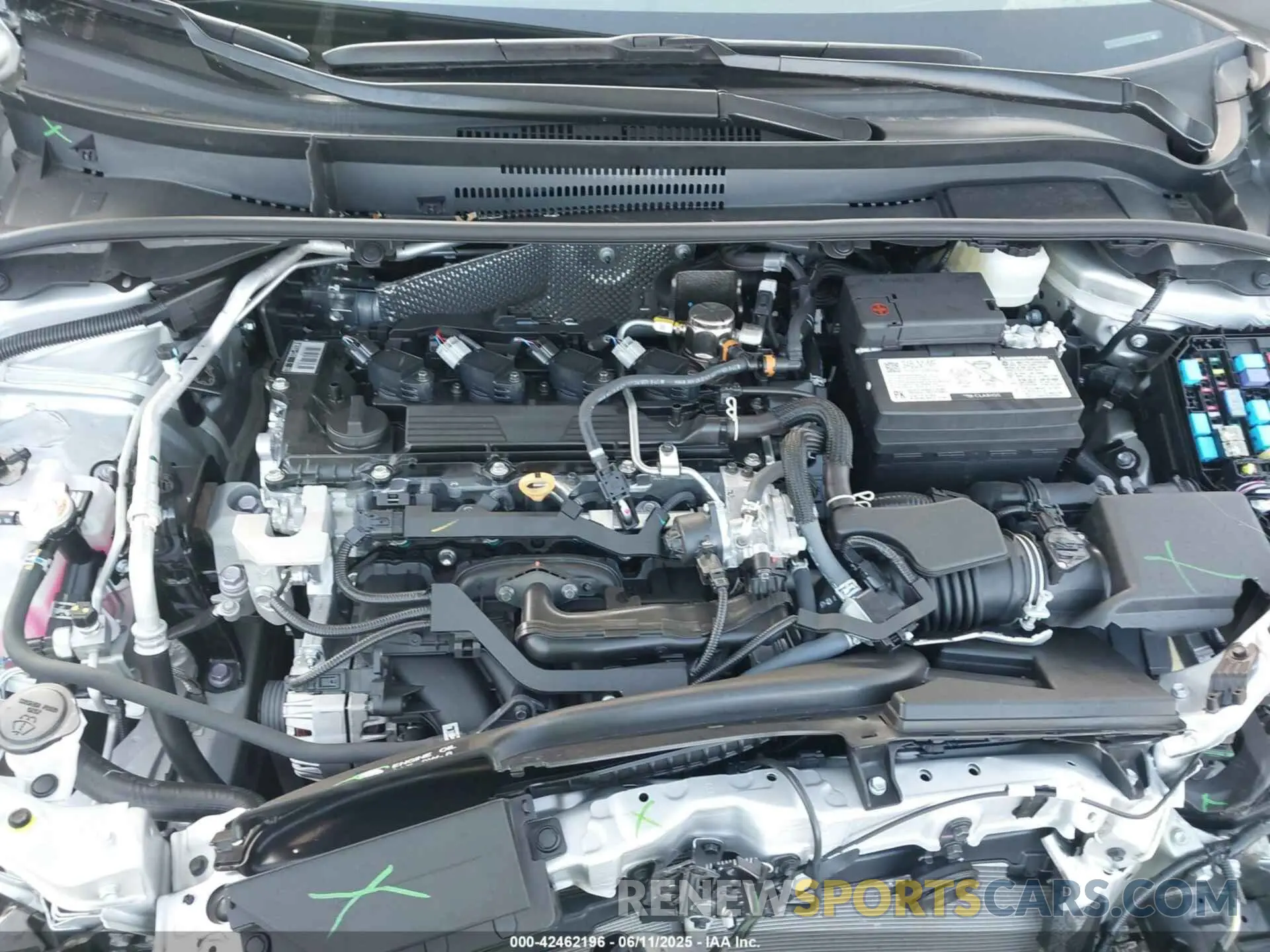 10 fotografías del automóvil dañado 5YFB4MDE1SP291238 TOYOTA COROLLA 2025
