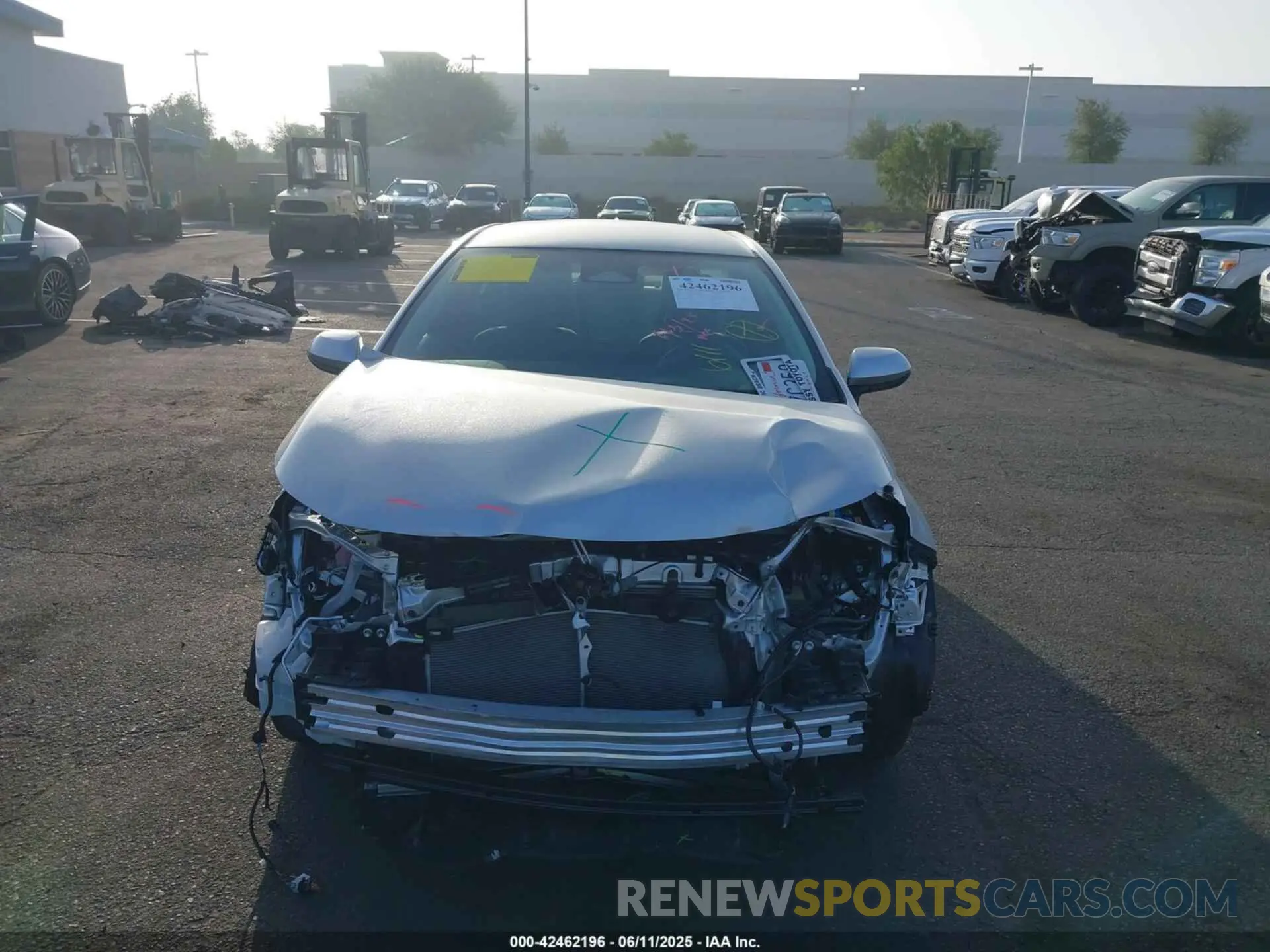 13 fotografías del automóvil dañado 5YFB4MDE1SP291238 TOYOTA COROLLA 2025