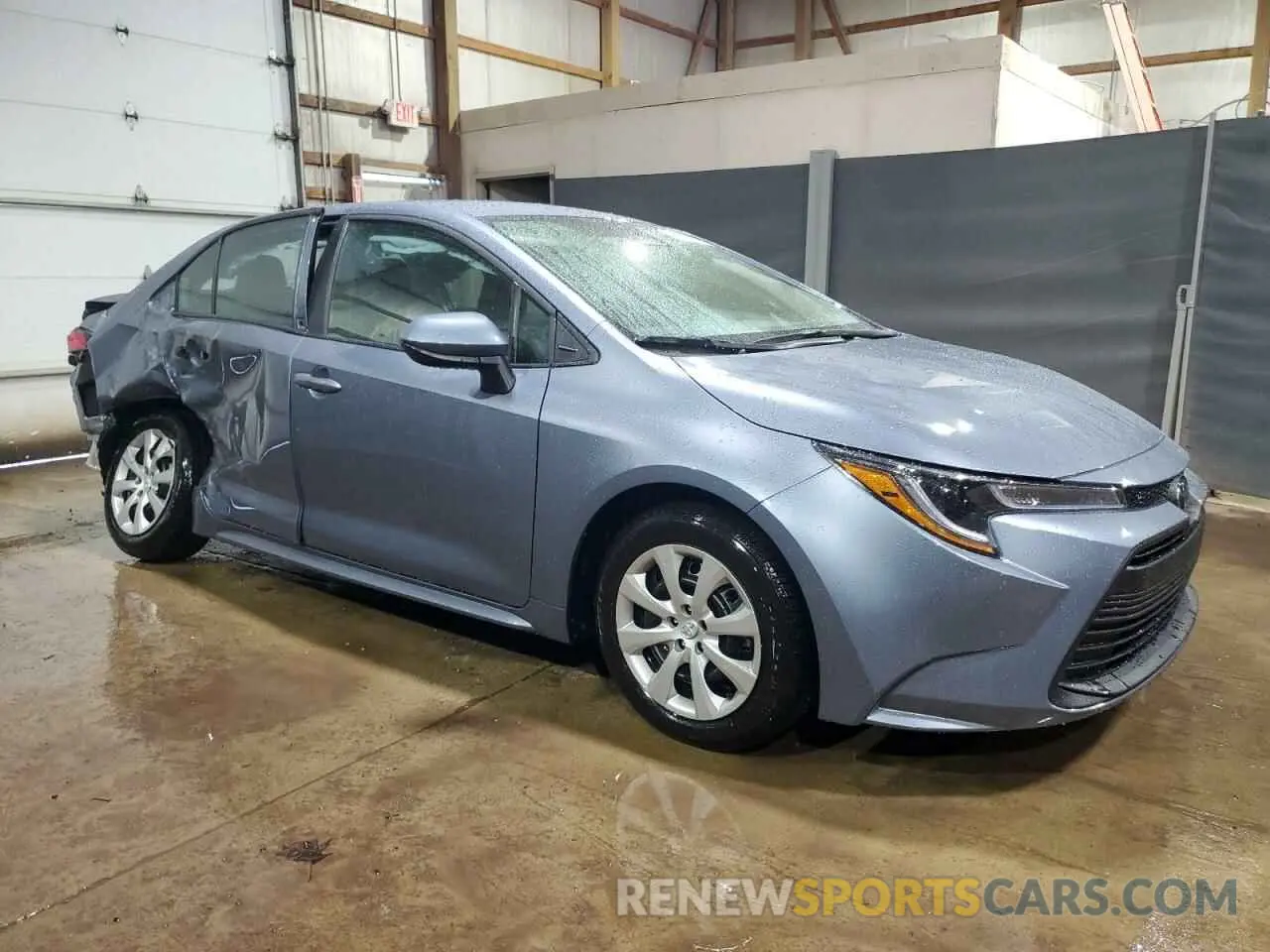4 fotografías del automóvil dañado 5YFB4MDE1SP310905 TOYOTA COROLLA 2025