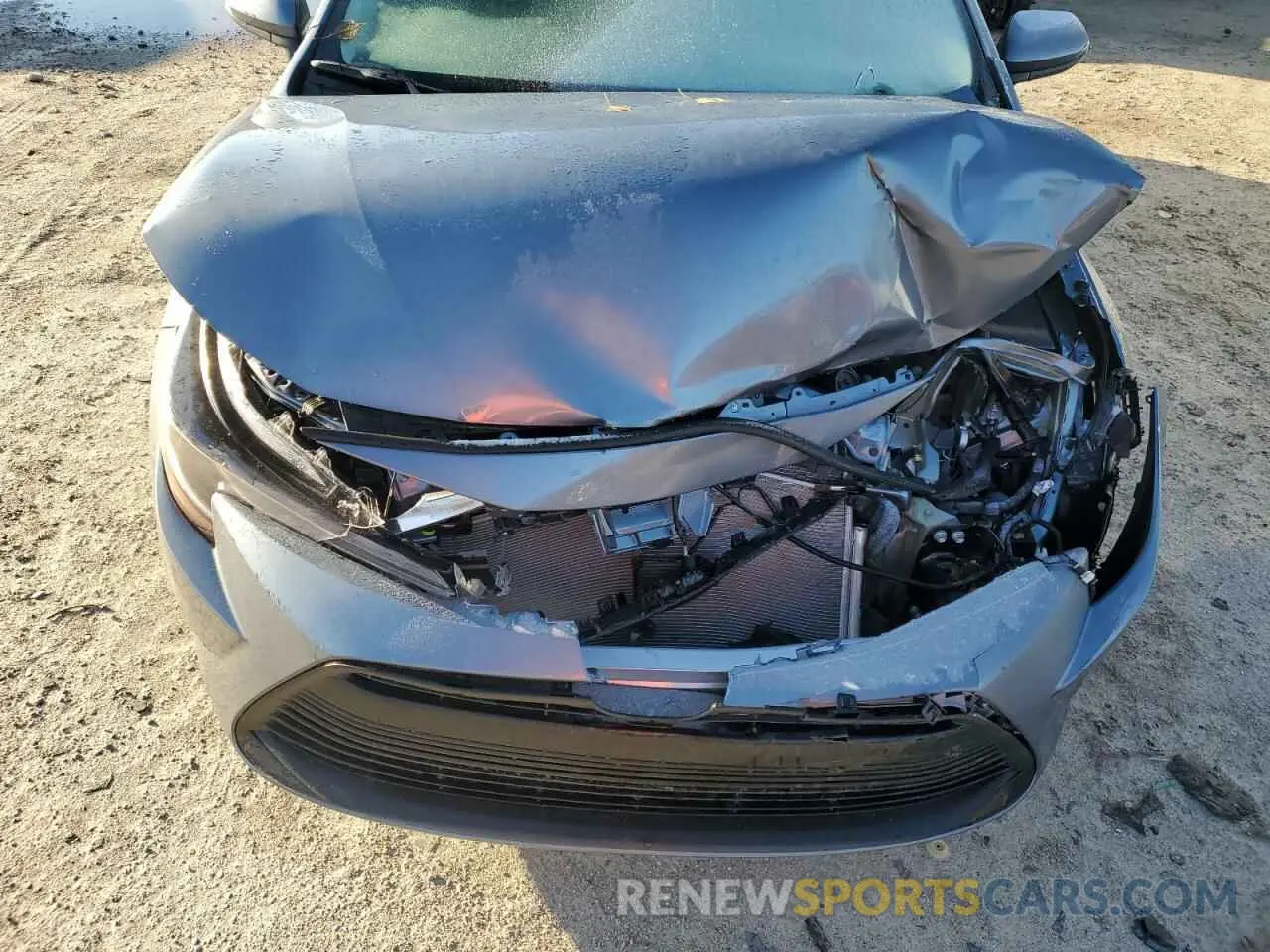 12 fotografías del automóvil dañado 5YFB4MDE2SP237379 TOYOTA COROLLA 2025