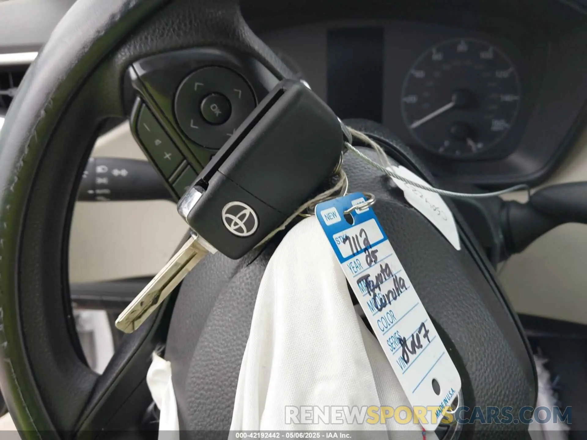 11 fotografías del automóvil dañado 5YFB4MDE2SP258667 TOYOTA COROLLA 2025