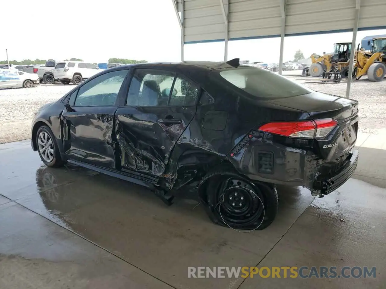 2 fotografías del automóvil dañado 5YFB4MDE2SP268471 TOYOTA COROLLA 2025