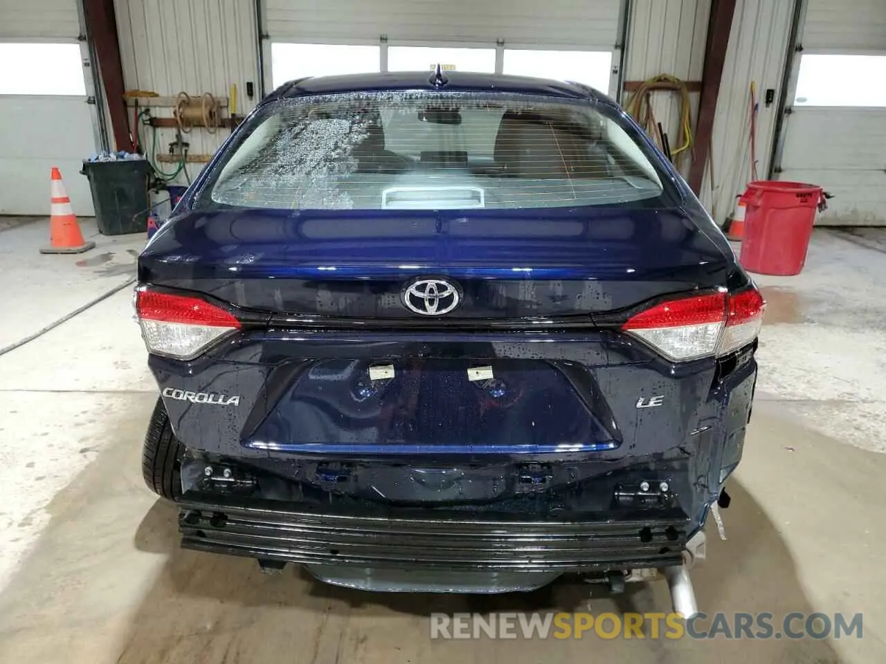 6 fotografías del automóvil dañado 5YFB4MDE2SP268888 TOYOTA COROLLA 2025