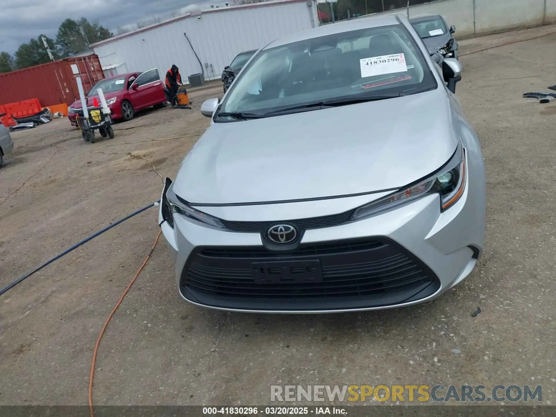12 fotografías del automóvil dañado 5YFB4MDE2SP277672 TOYOTA COROLLA 2025