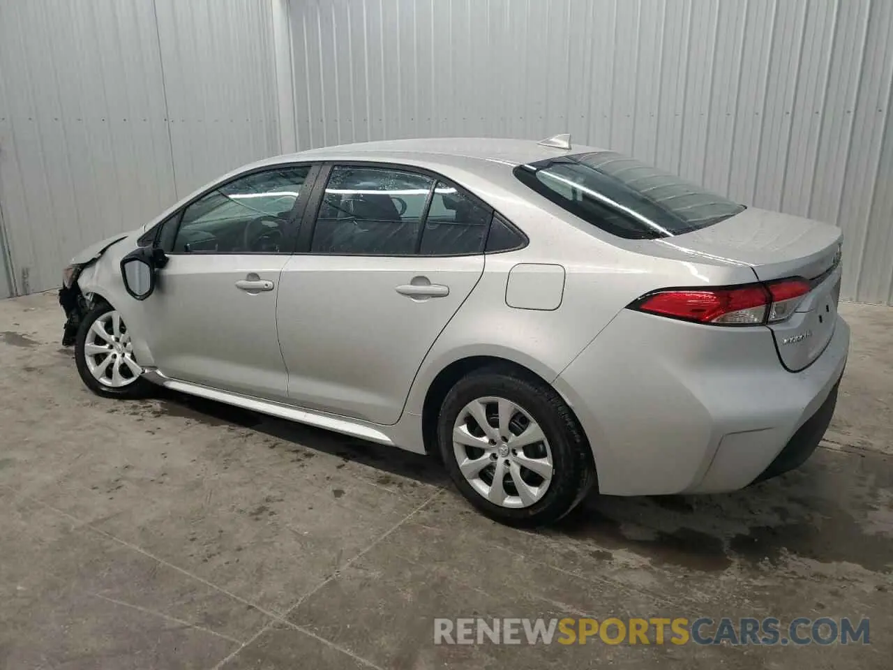 2 fotografías del automóvil dañado 5YFB4MDE2SP312307 TOYOTA COROLLA 2025