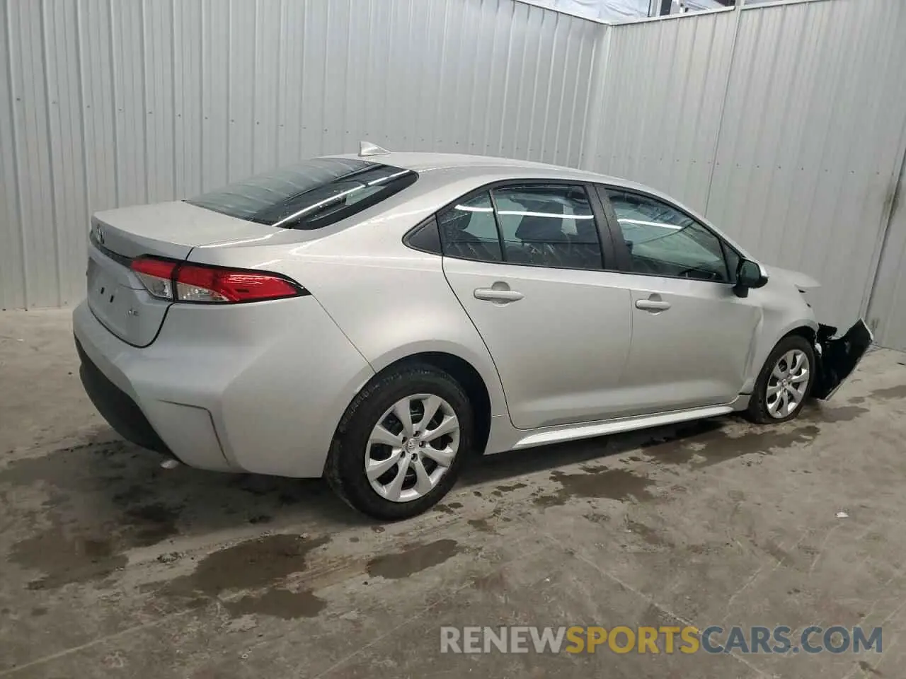 3 fotografías del automóvil dañado 5YFB4MDE2SP312307 TOYOTA COROLLA 2025