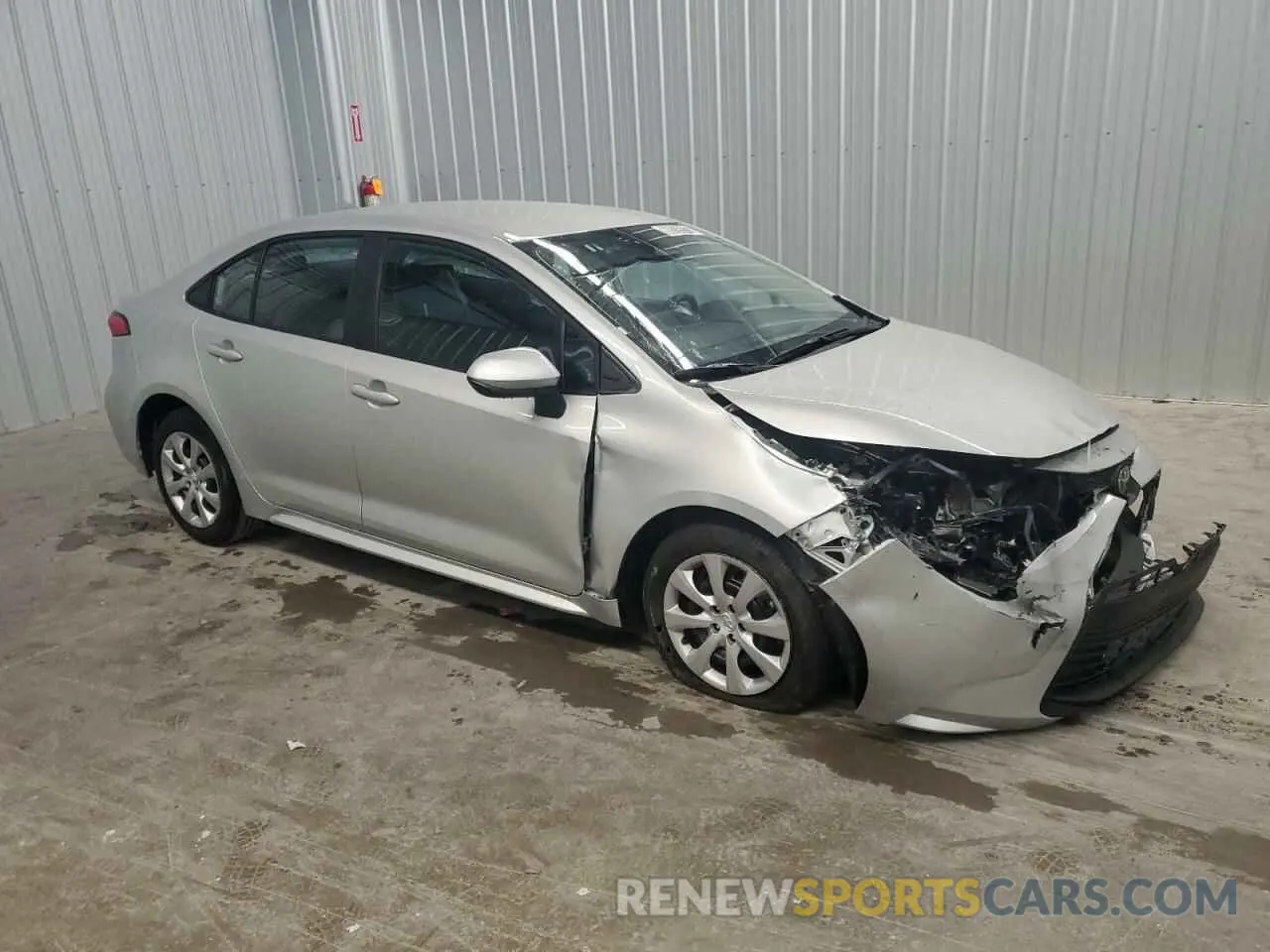 4 fotografías del automóvil dañado 5YFB4MDE2SP312307 TOYOTA COROLLA 2025