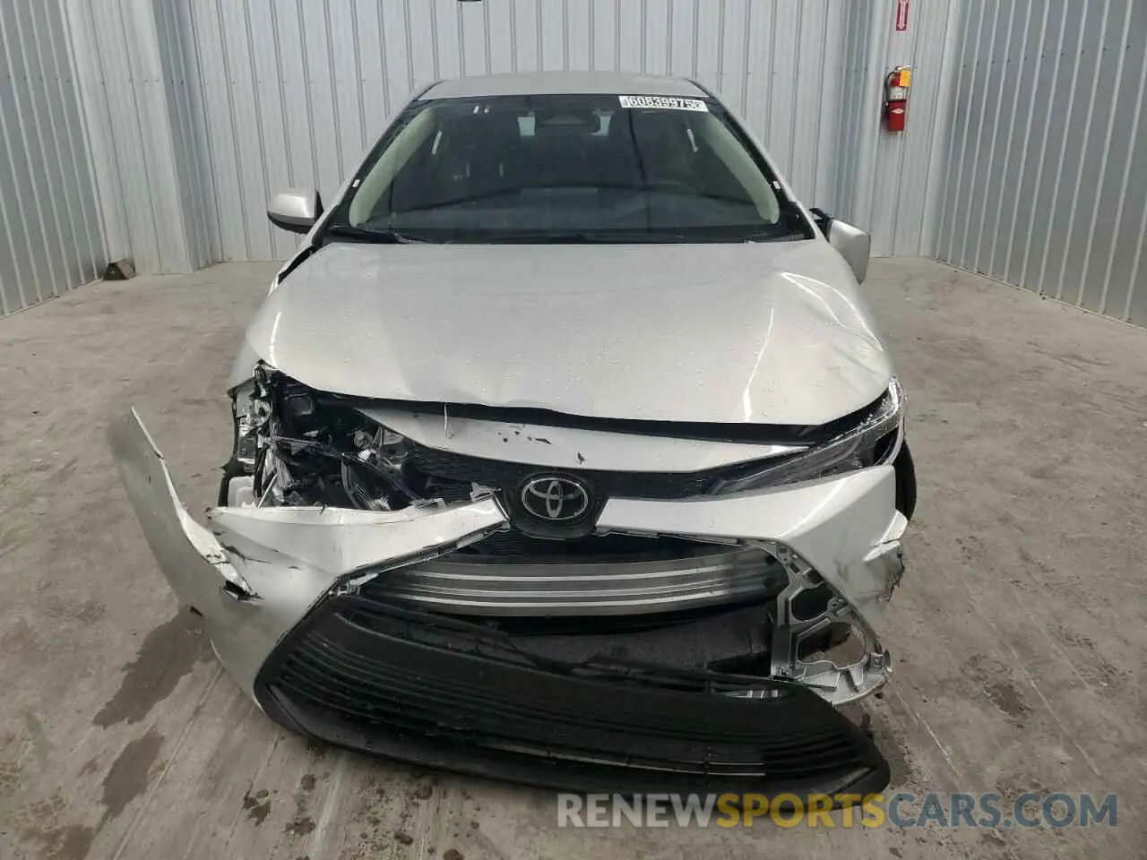 5 fotografías del automóvil dañado 5YFB4MDE2SP312307 TOYOTA COROLLA 2025