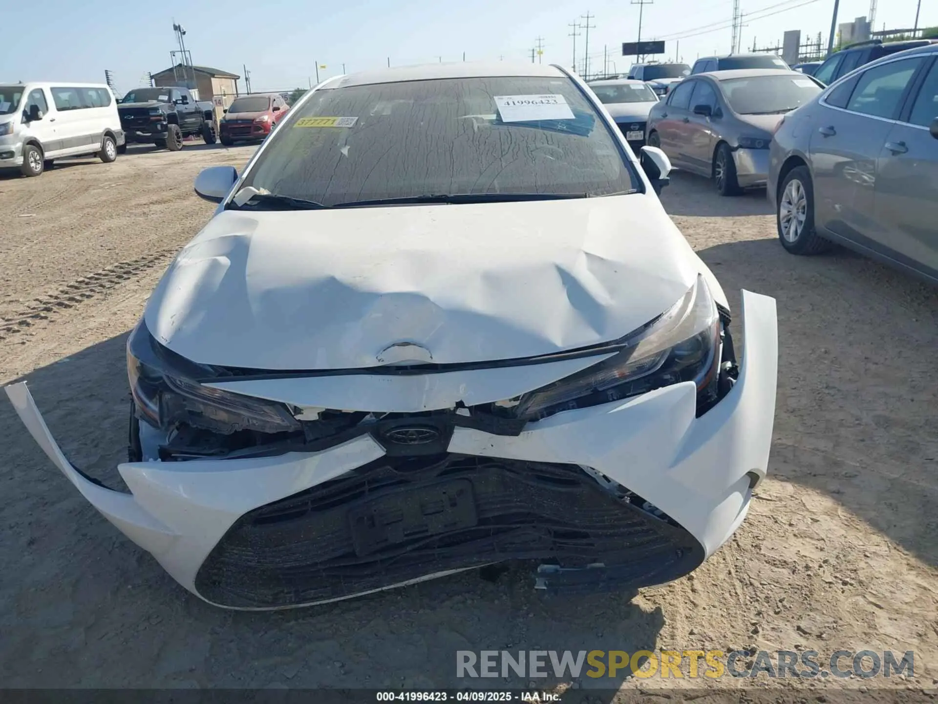 11 fotografías del automóvil dañado 5YFB4MDE3SP241277 TOYOTA COROLLA 2025