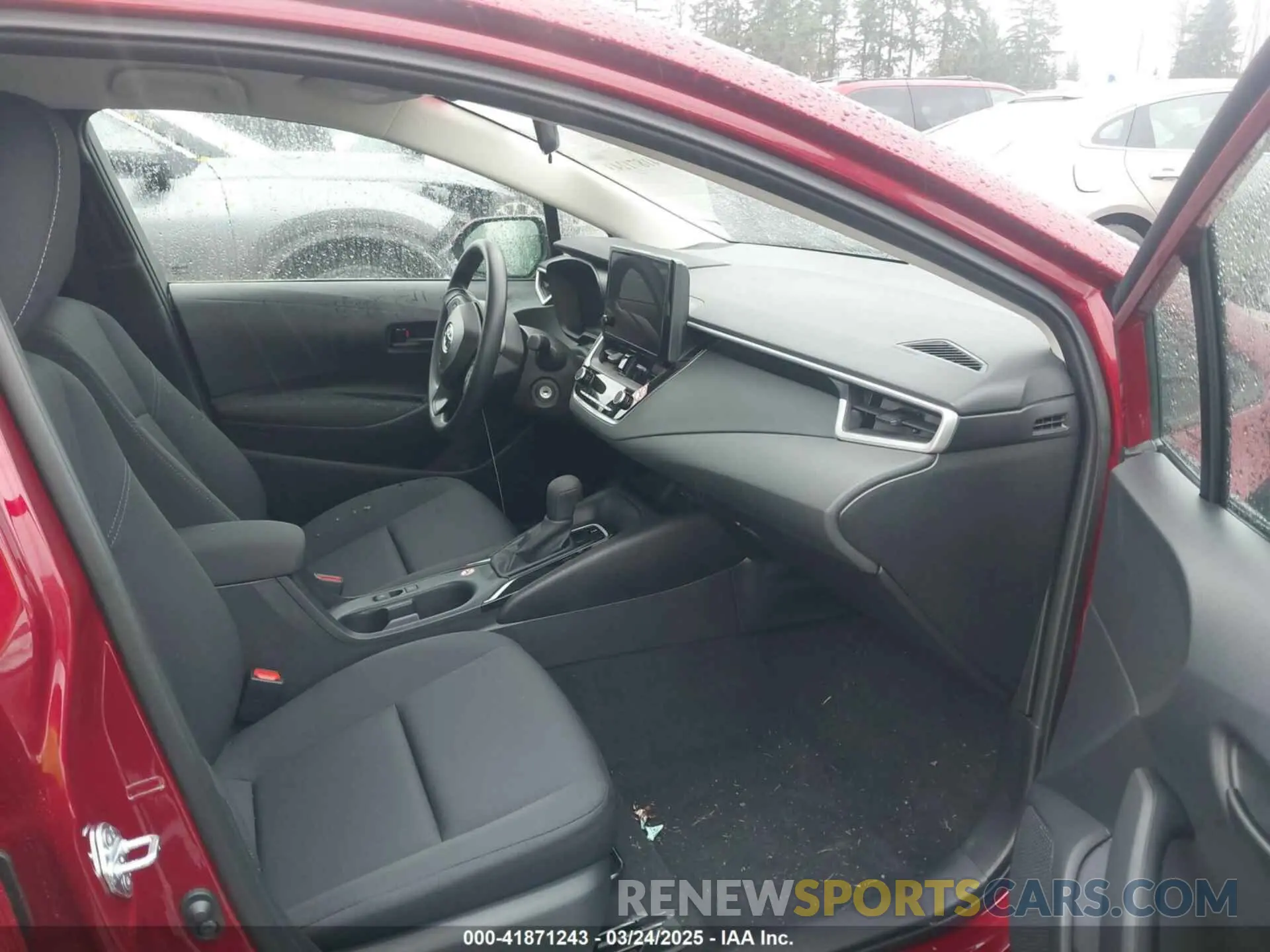 5 fotografías del automóvil dañado 5YFB4MDE3SP243420 TOYOTA COROLLA 2025