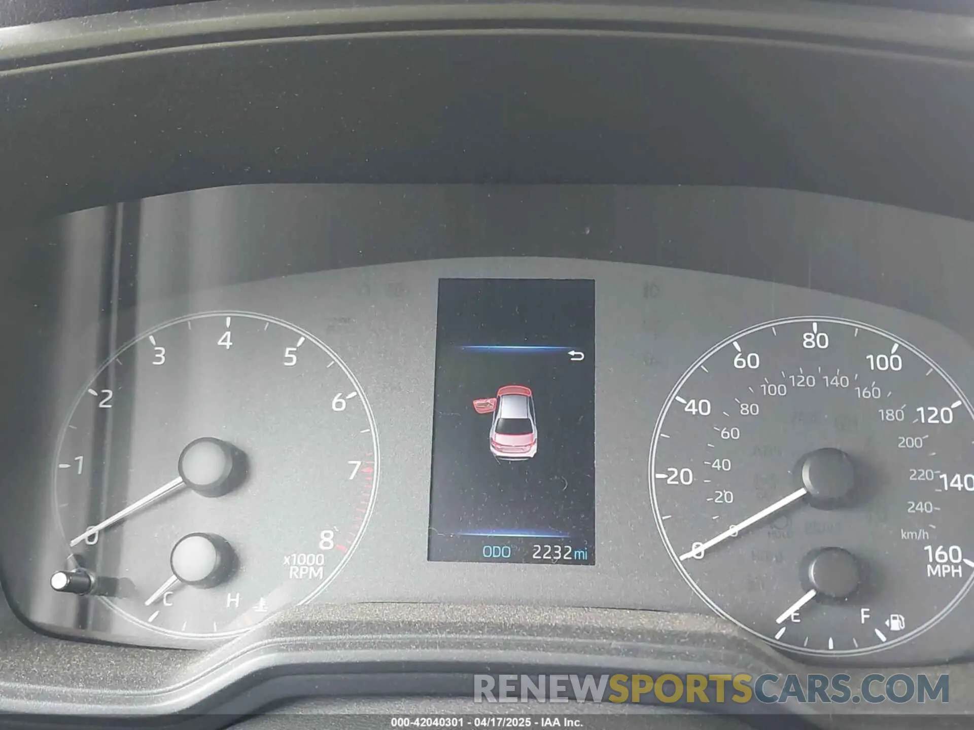 7 fotografías del automóvil dañado 5YFB4MDE3SP244096 TOYOTA COROLLA 2025