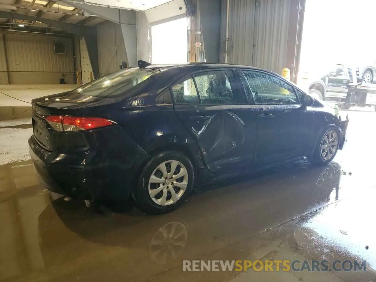 3 fotografías del automóvil dañado 5YFB4MDE3SP254949 TOYOTA COROLLA 2025