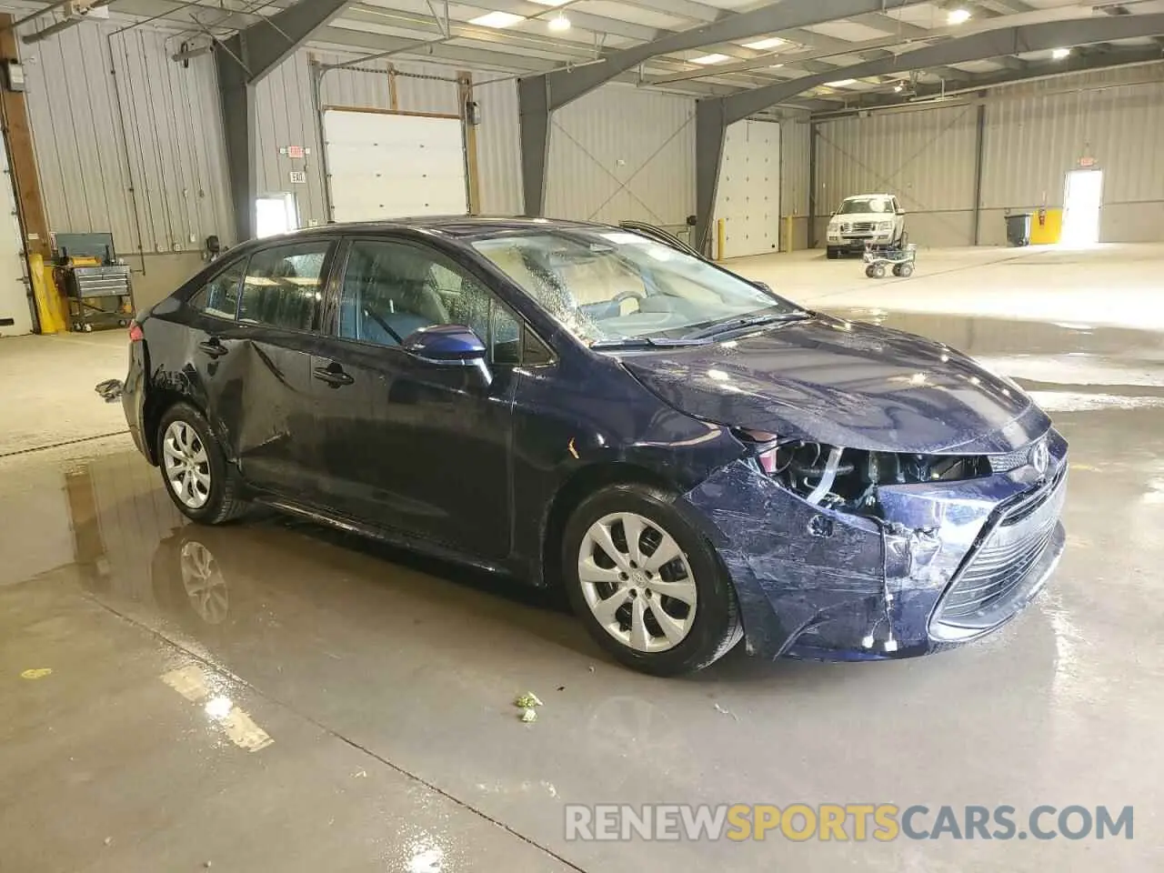 4 fotografías del automóvil dañado 5YFB4MDE3SP254949 TOYOTA COROLLA 2025