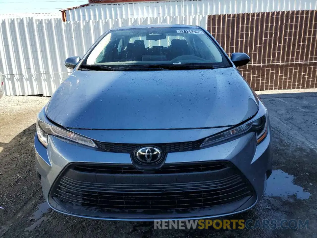 5 fotografías del automóvil dañado 5YFB4MDE3SP263330 TOYOTA COROLLA 2025