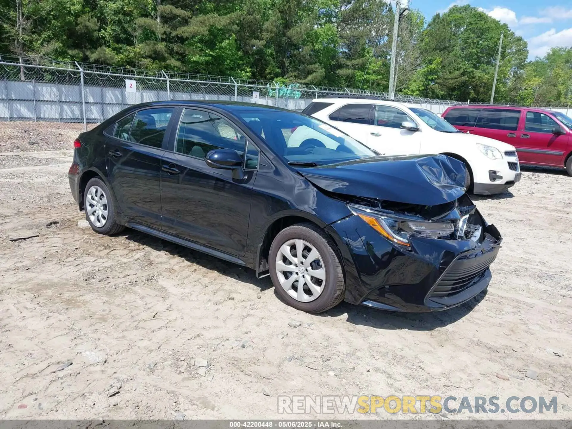 1 fotografías del automóvil dañado 5YFB4MDE3SP280662 TOYOTA COROLLA 2025