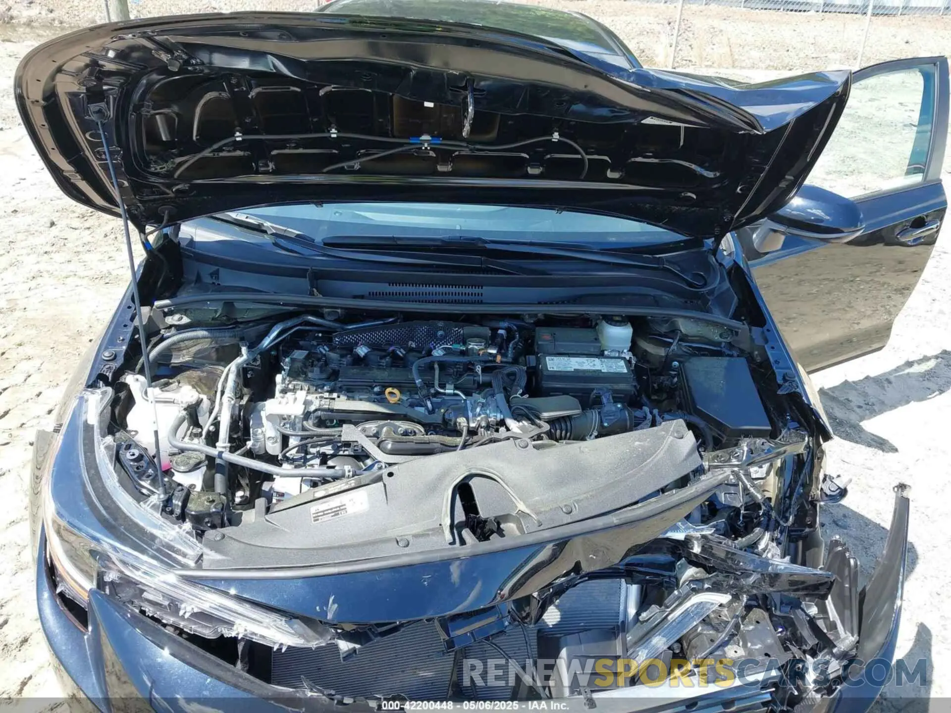 10 fotografías del automóvil dañado 5YFB4MDE3SP280662 TOYOTA COROLLA 2025