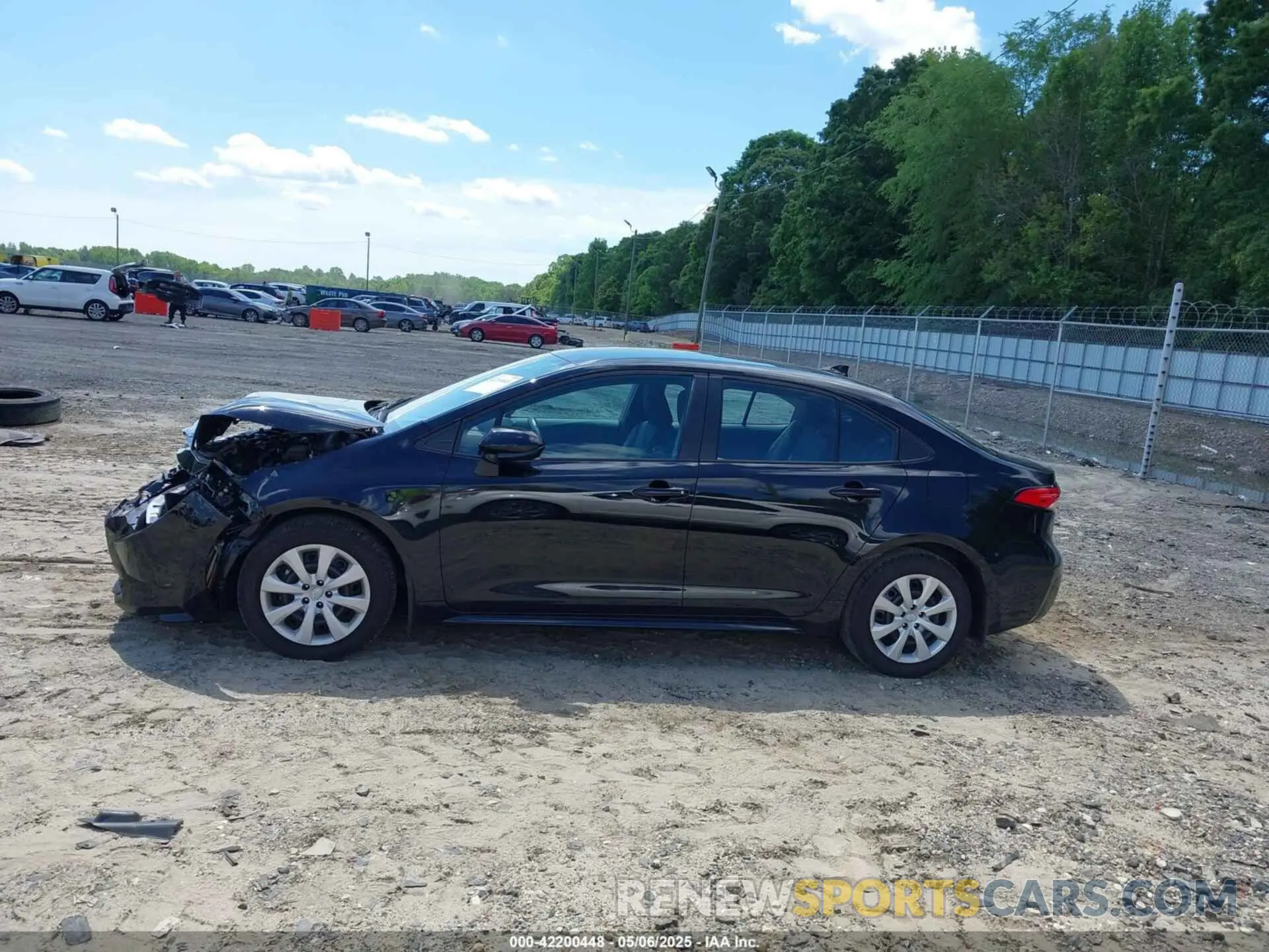 14 fotografías del automóvil dañado 5YFB4MDE3SP280662 TOYOTA COROLLA 2025